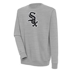 Antigua Men's Chicago White Sox Large Logo Victory Crew