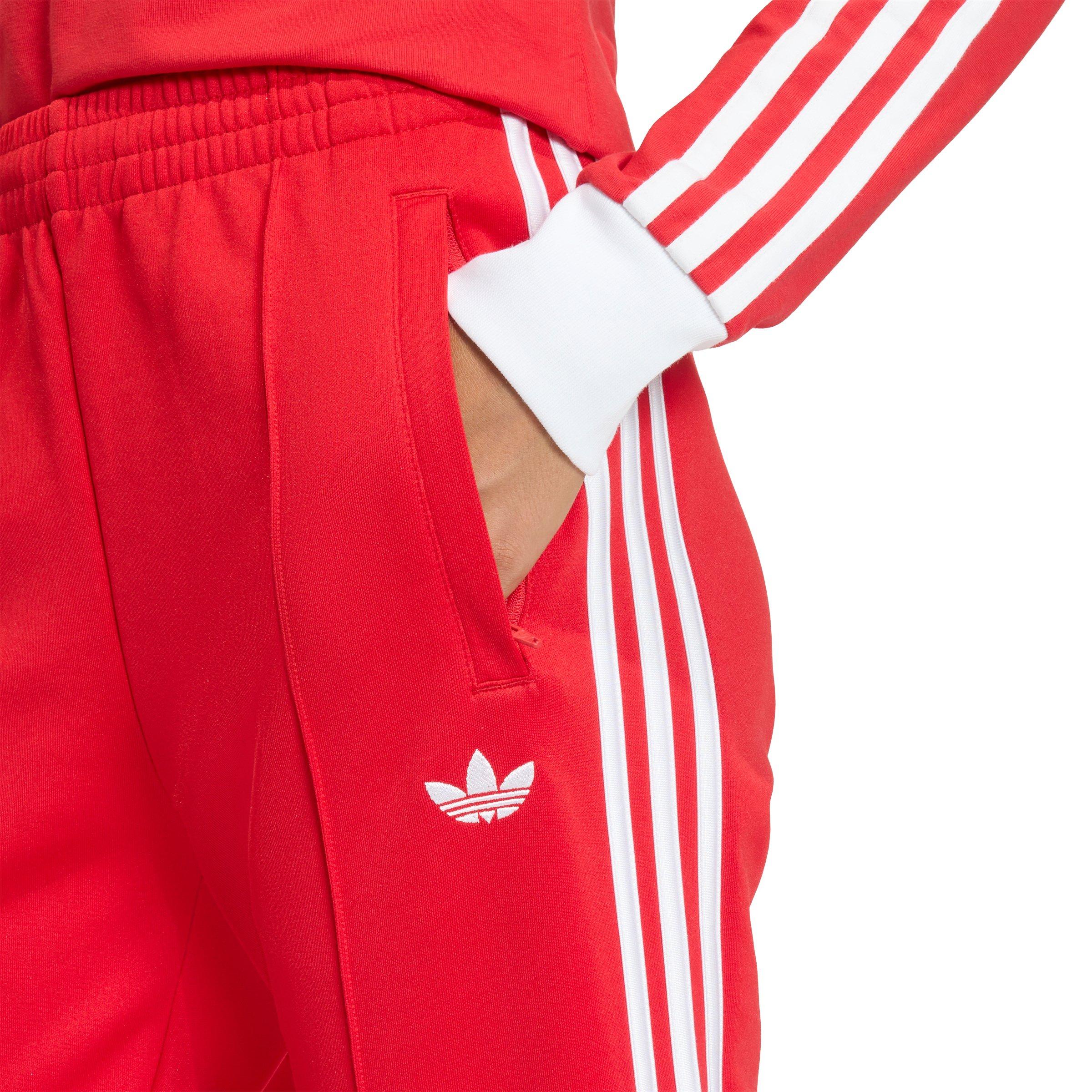 adidas Originals Women's SST Classic Track Pants - Red - RED Thumbnail View 4