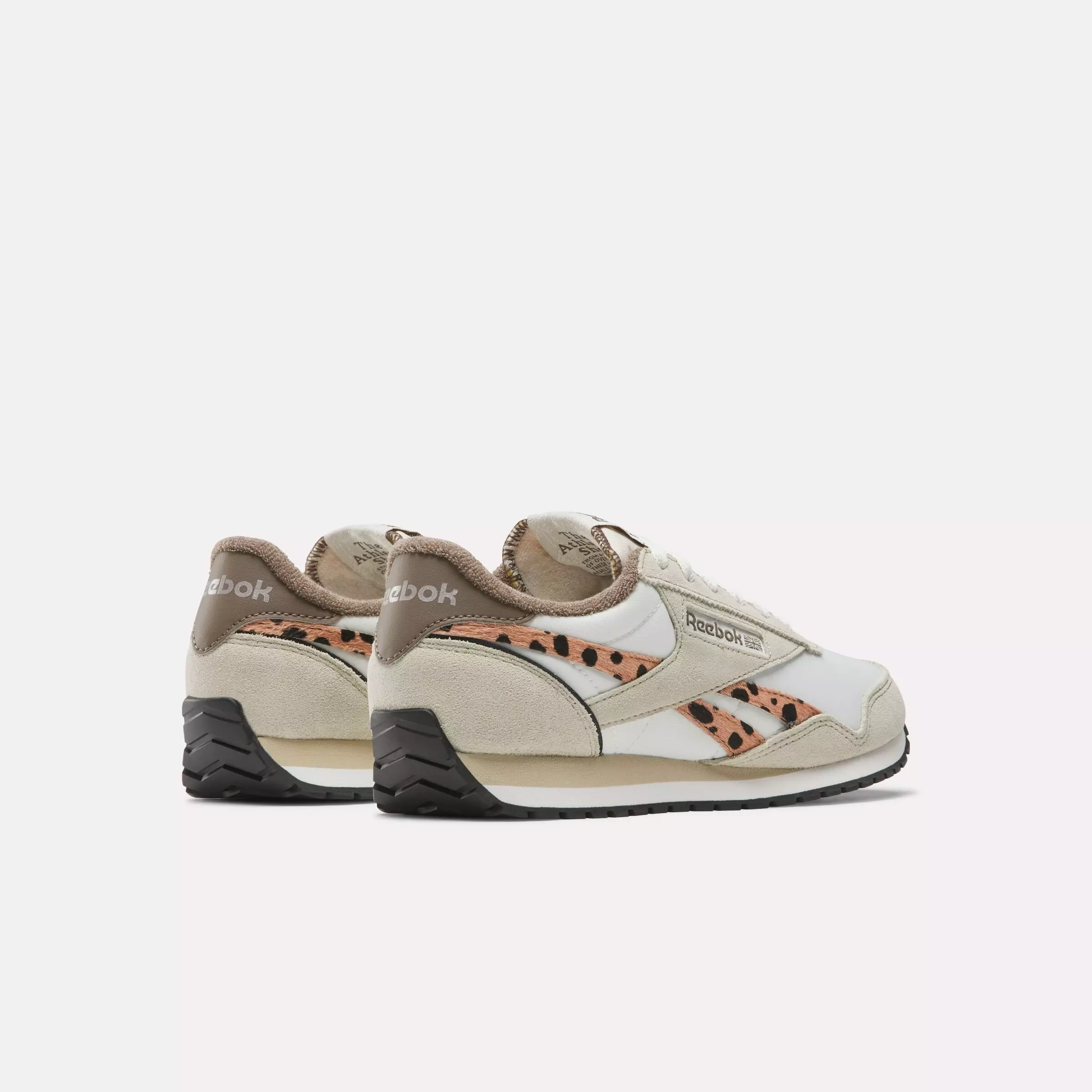 Reebok Classic AZ "Leopard Print" Women's Shoe - BEIGE/BROWN/LEOPARD