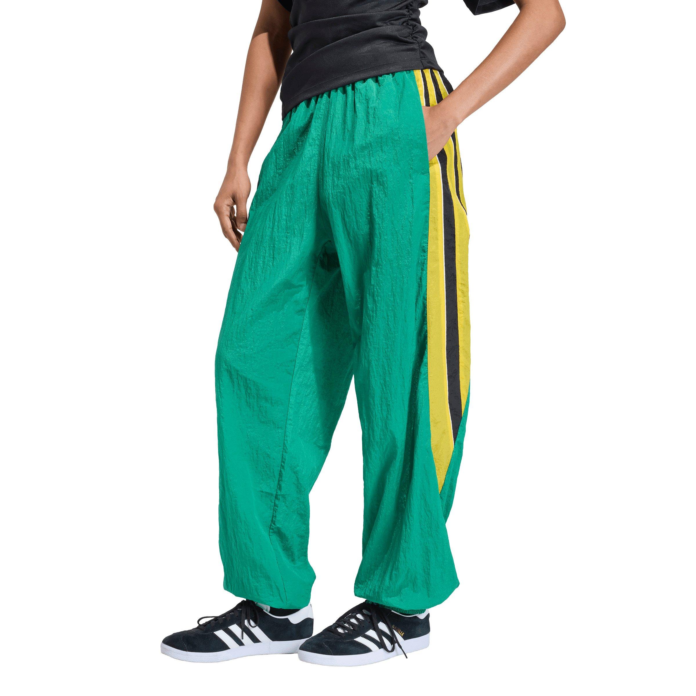adidas Originals Women's Sport Santiago Track Pants - Green - GREEN Thumbnail View 1