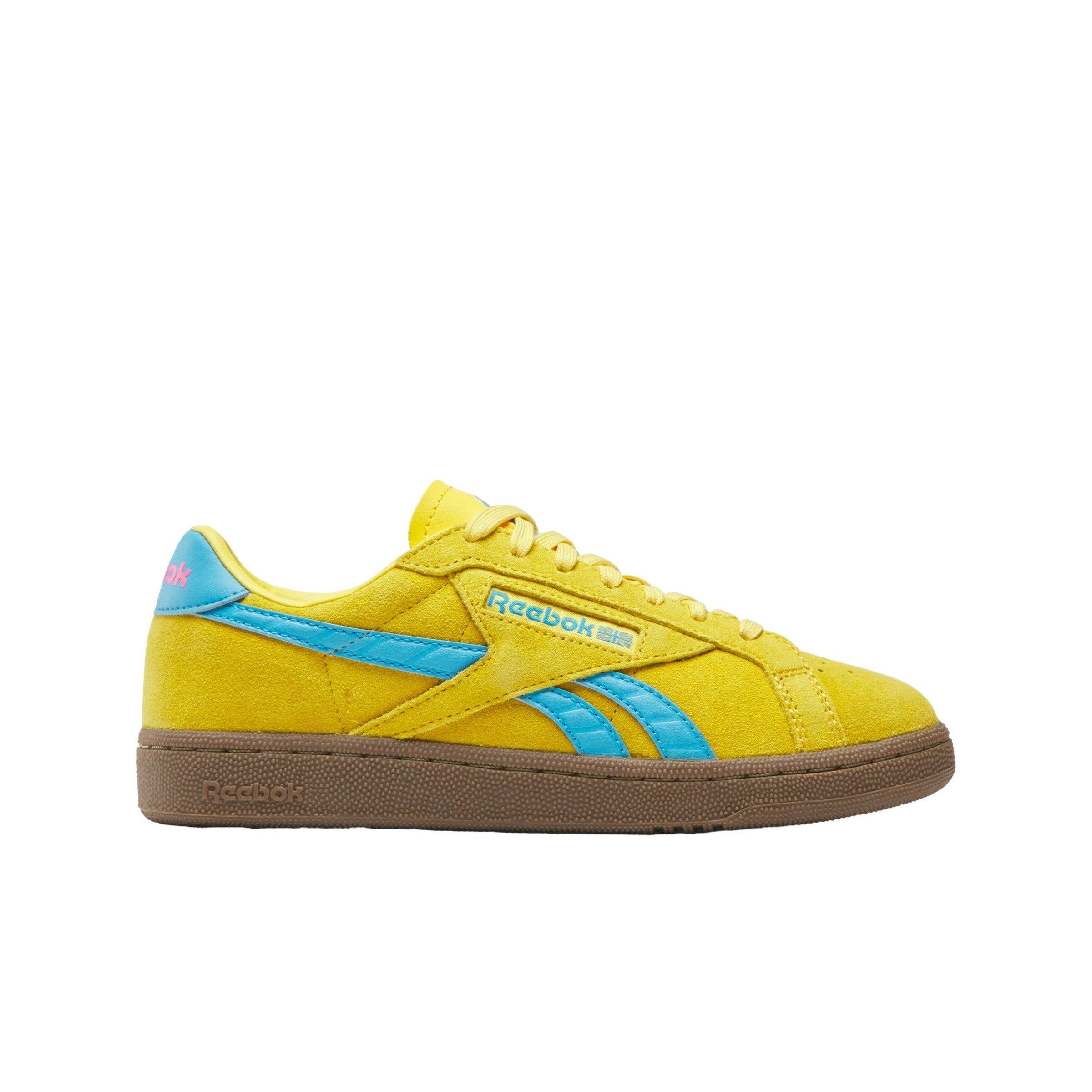 Reebok Club C Grounds UK "Yellow/Blue/Gum" Women's Shoe - YELLOW/BLUE/GUM Thumbnail View 1