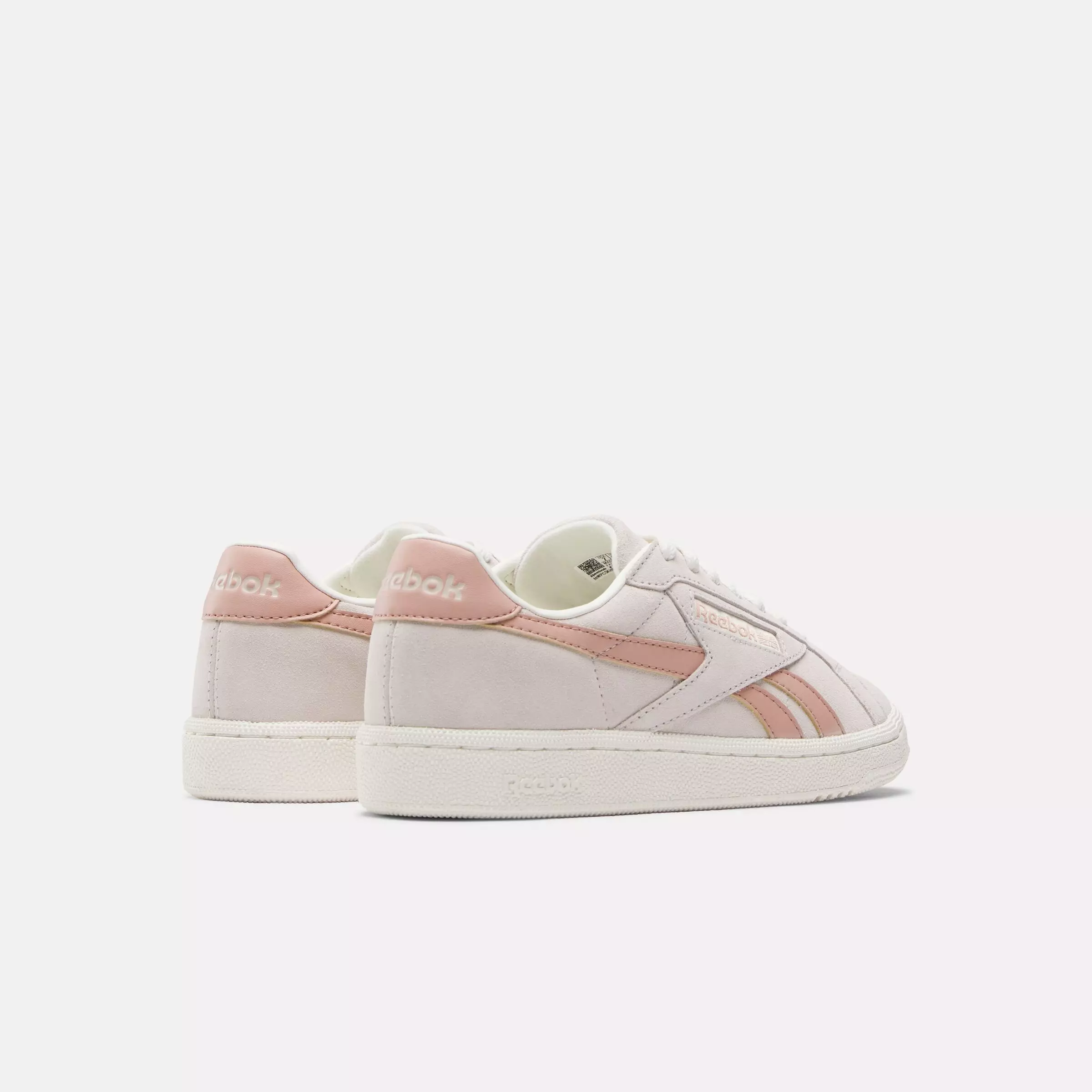 Reebok Club C Grounds UK "Beige/Pink/Cream" Women's Shoe - BEIGE/PINK/CREAM