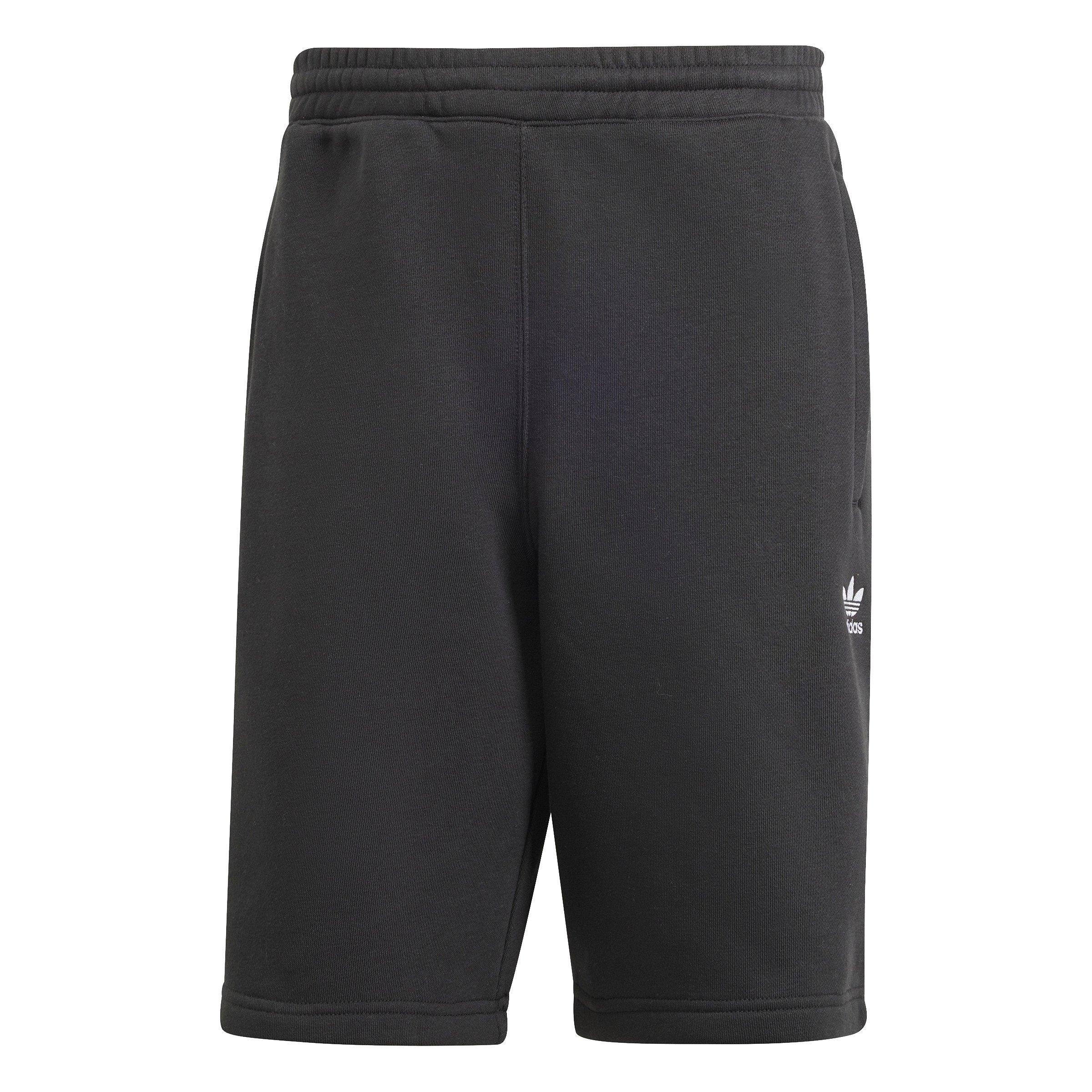 adidas Originals Men's Trefoil Essentials Lifestyle Shorts - Black - BLACK Thumbnail View 6