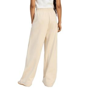 adidas Women's Soft Lux Straight Leg Pants - Beige