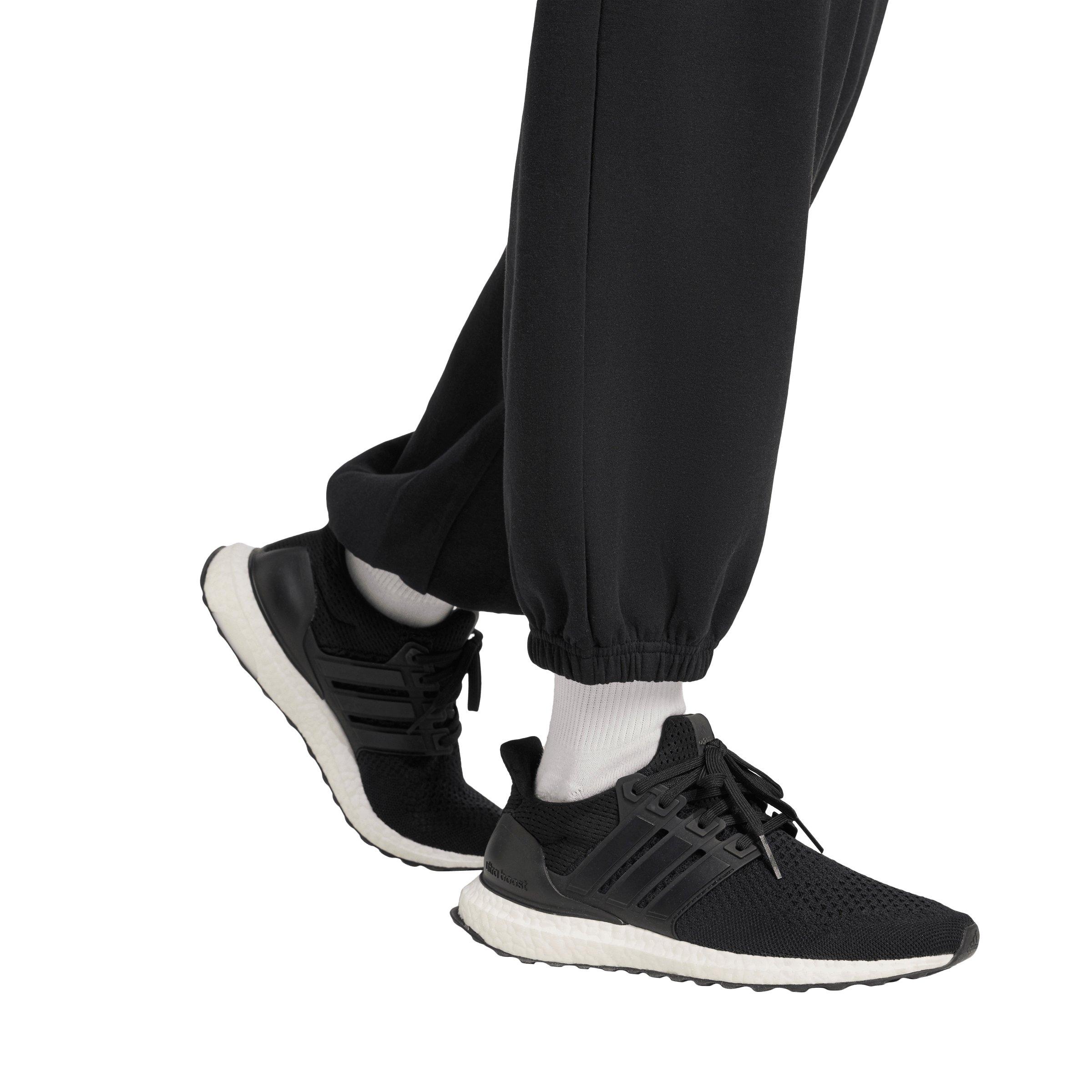 adidas Women's Soft Lux Loose Pants - Black - BLACK Thumbnail View 3