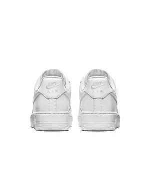 Nike Air Force 1 07 LV8 Chrome Tips Women's Size 8 White FJ4559