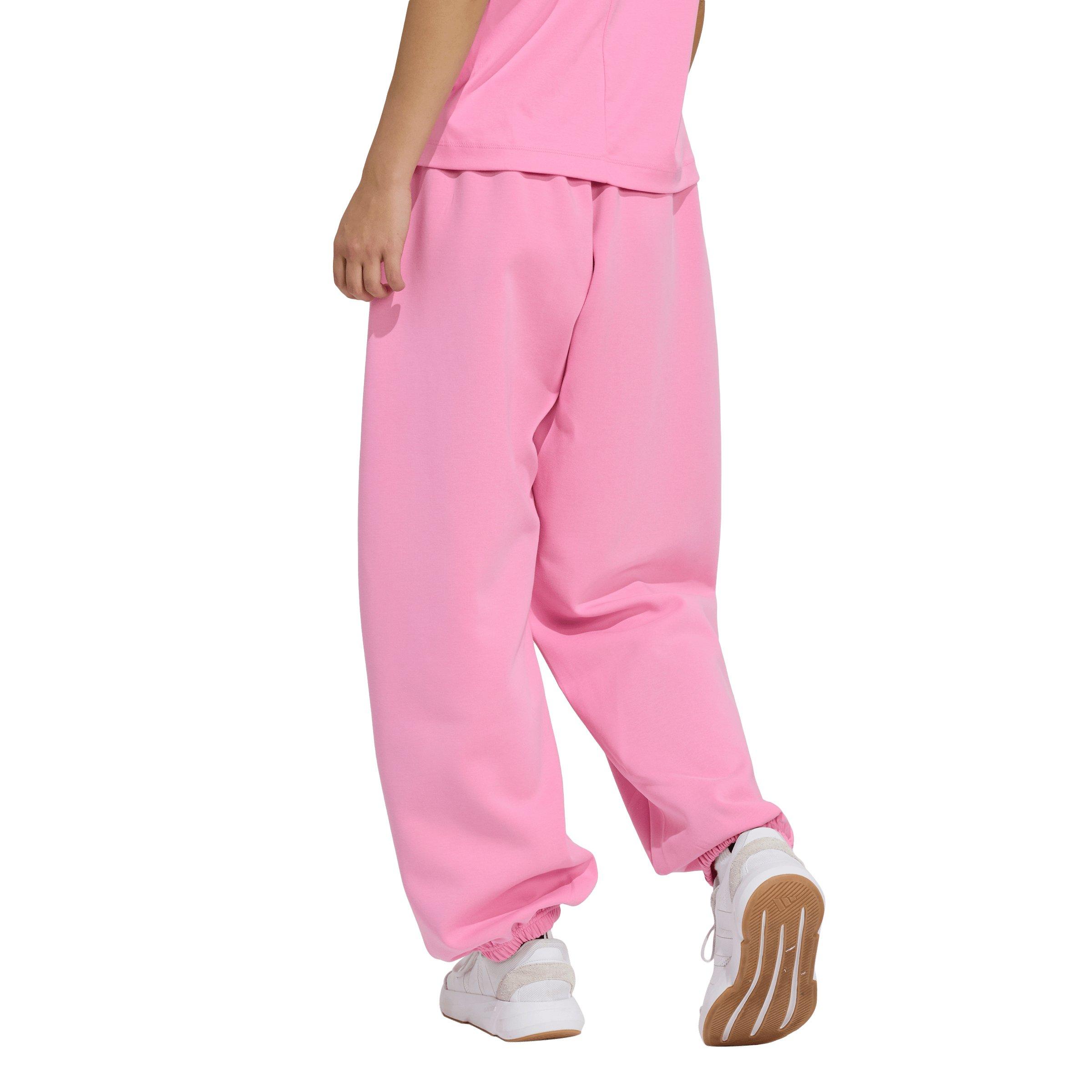 adidas Women's Soft Lux Loose Pants - Pink - PINK Thumbnail View 2
