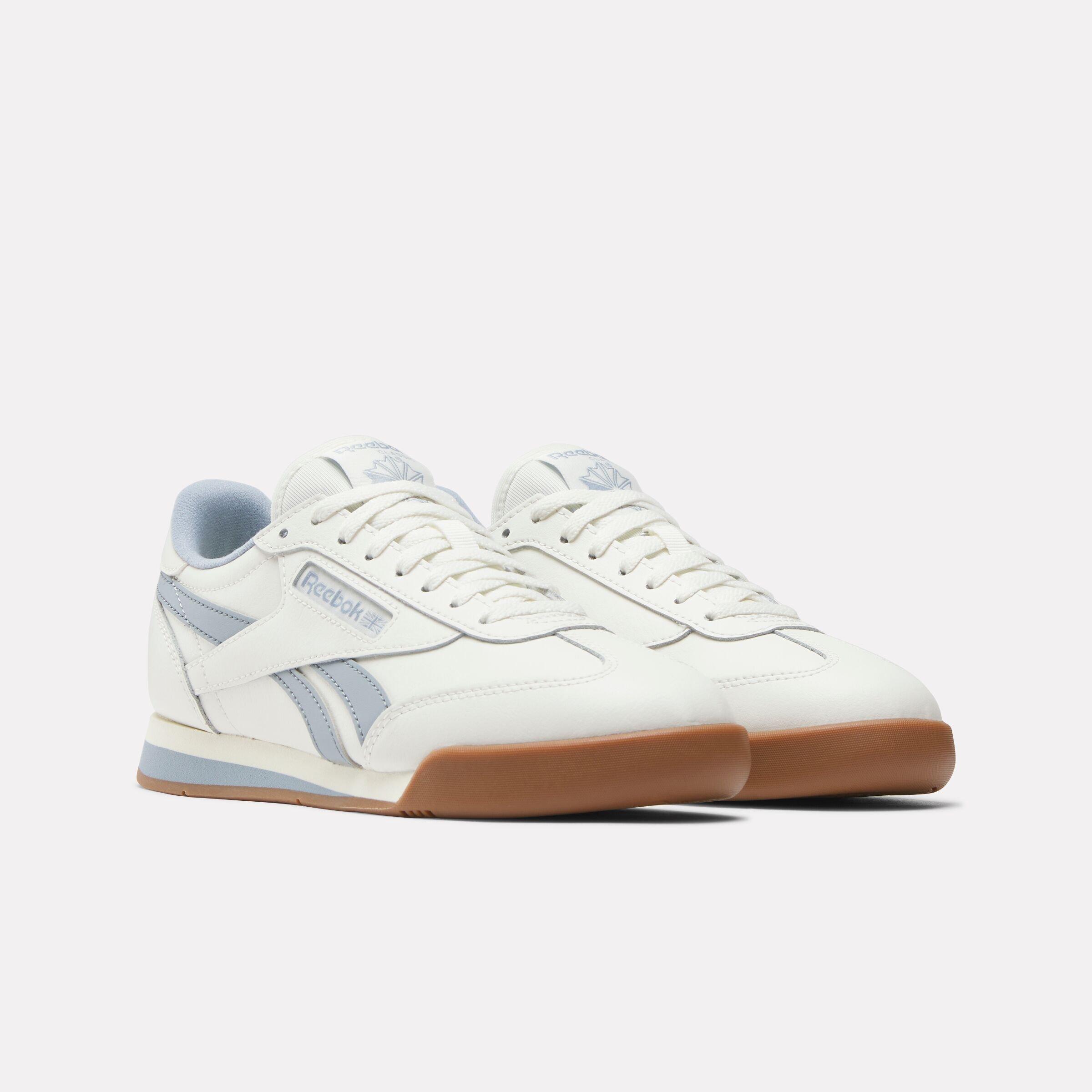 Reebok Campio XT "White/Blue/Gum" Women's Shoe - WHITE/BLUE/BROWN Thumbnail View 2