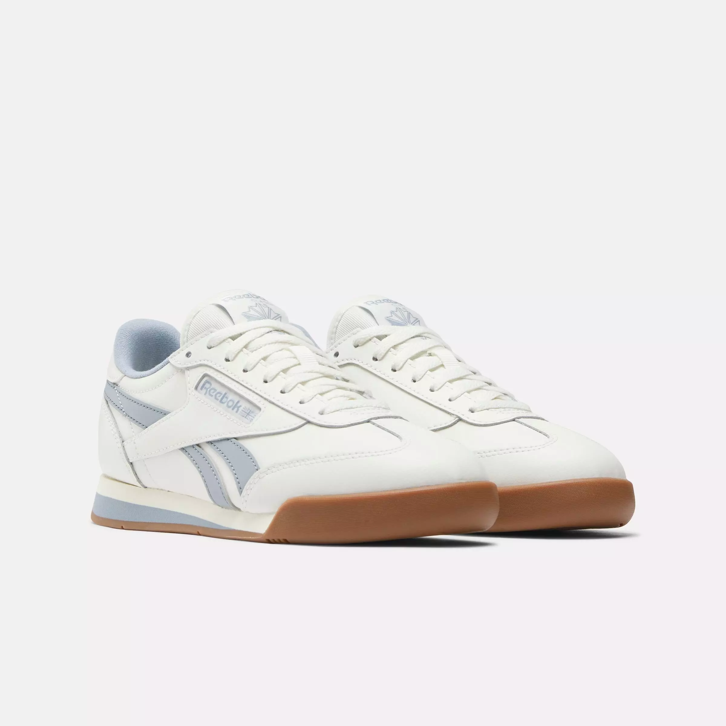 Reebok Campio XT "White/Blue/Gum" Women's Shoe - WHITE/BLUE/BROWN