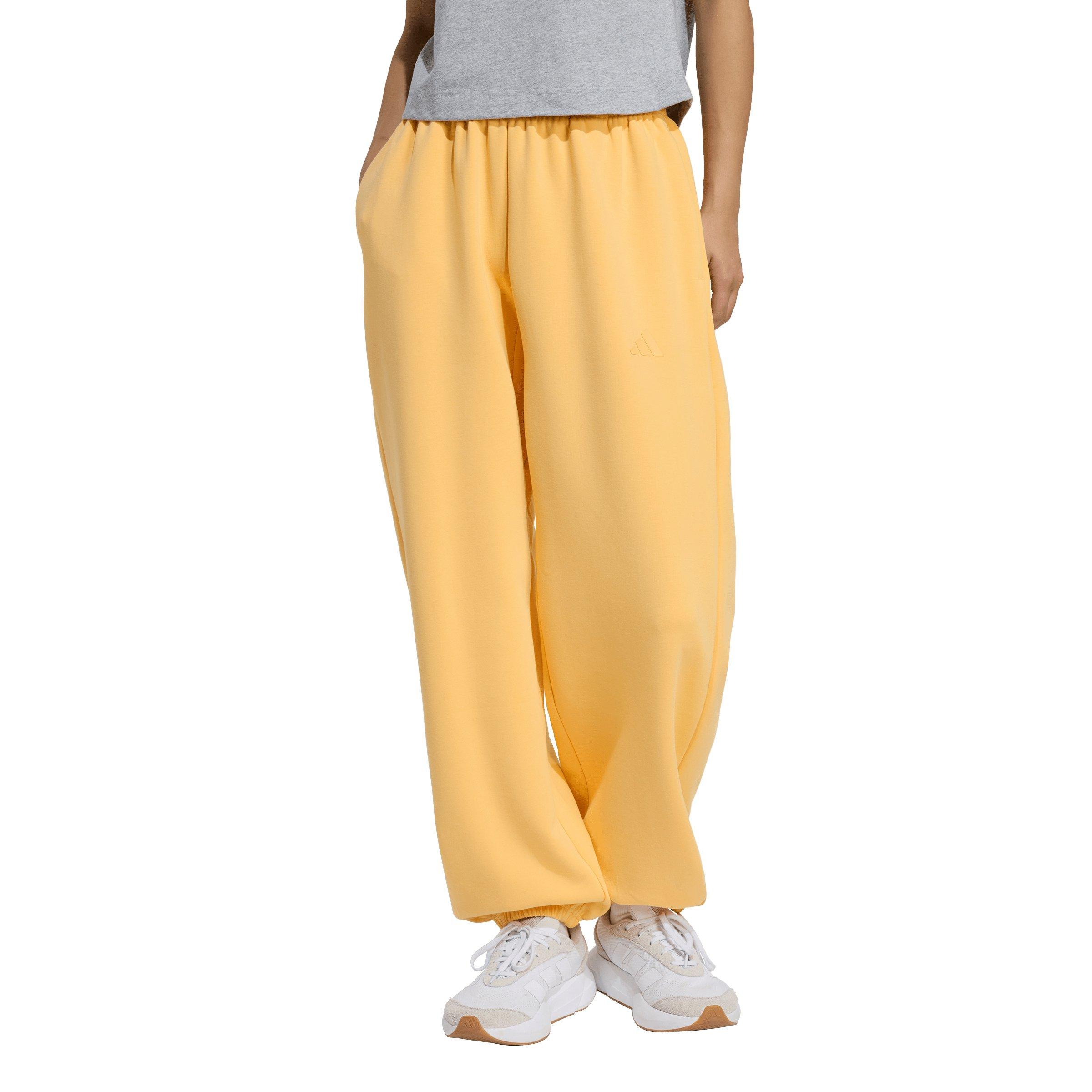 adidas Women's Soft Lux Loose Pants - Light Orange - LIGHT ORANGE Thumbnail View 1