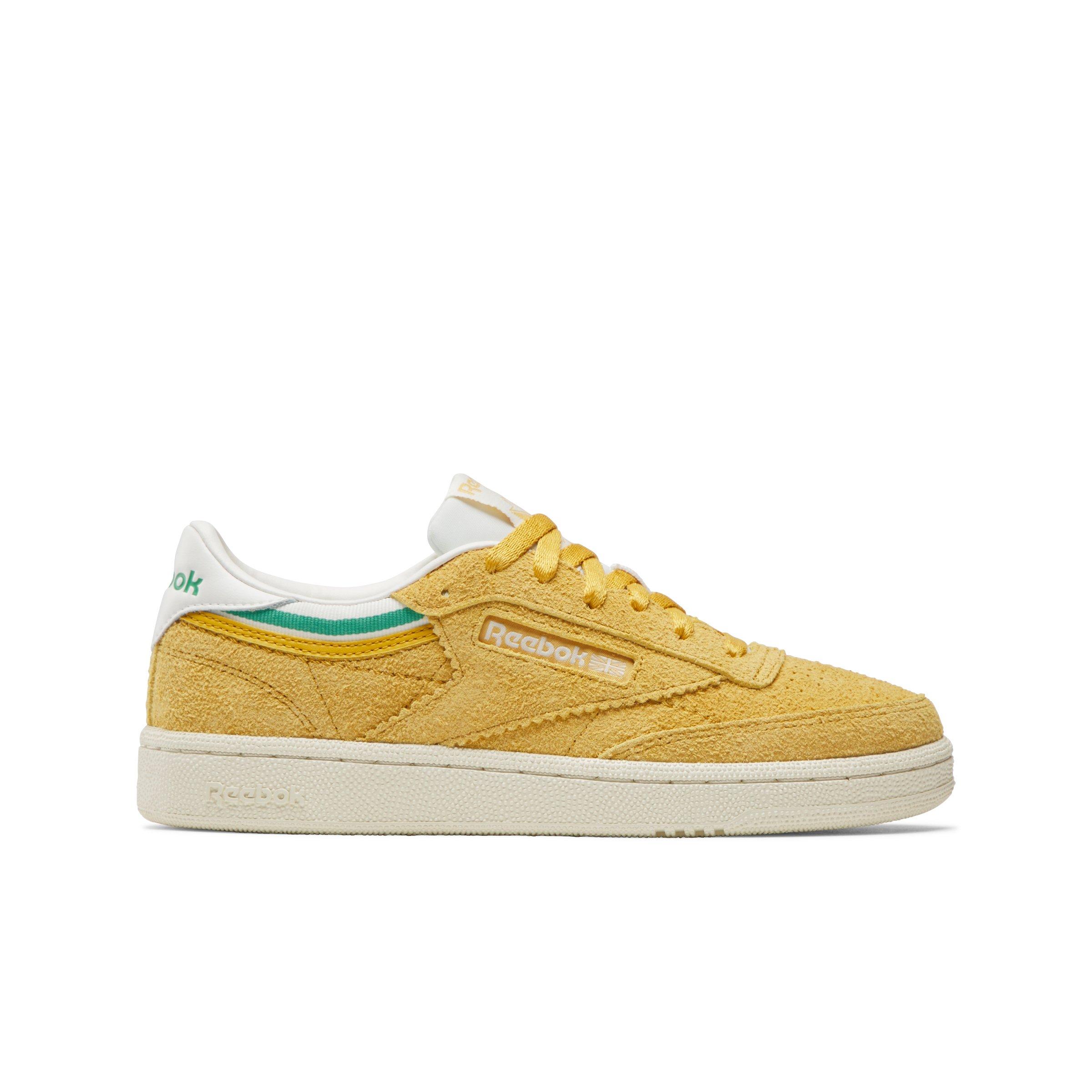 Reebok Club C 85 "Gold/Green/White" Women's Shoe - GOLD/GREEN/WHITE Thumbnail View 1