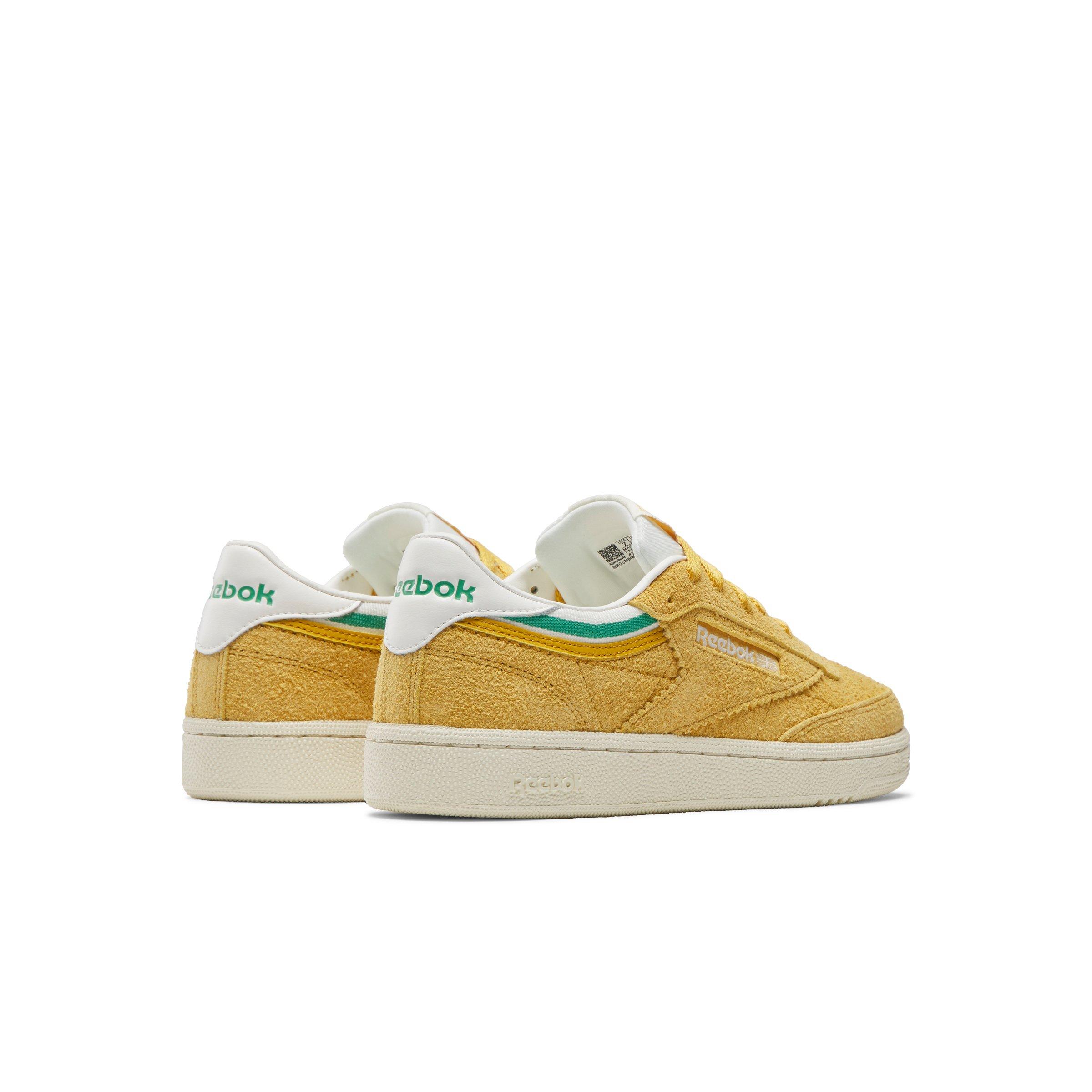 Reebok Club C 85 "Gold/Green/White" Women's Shoe - GOLD/GREEN/WHITE Thumbnail View 3
