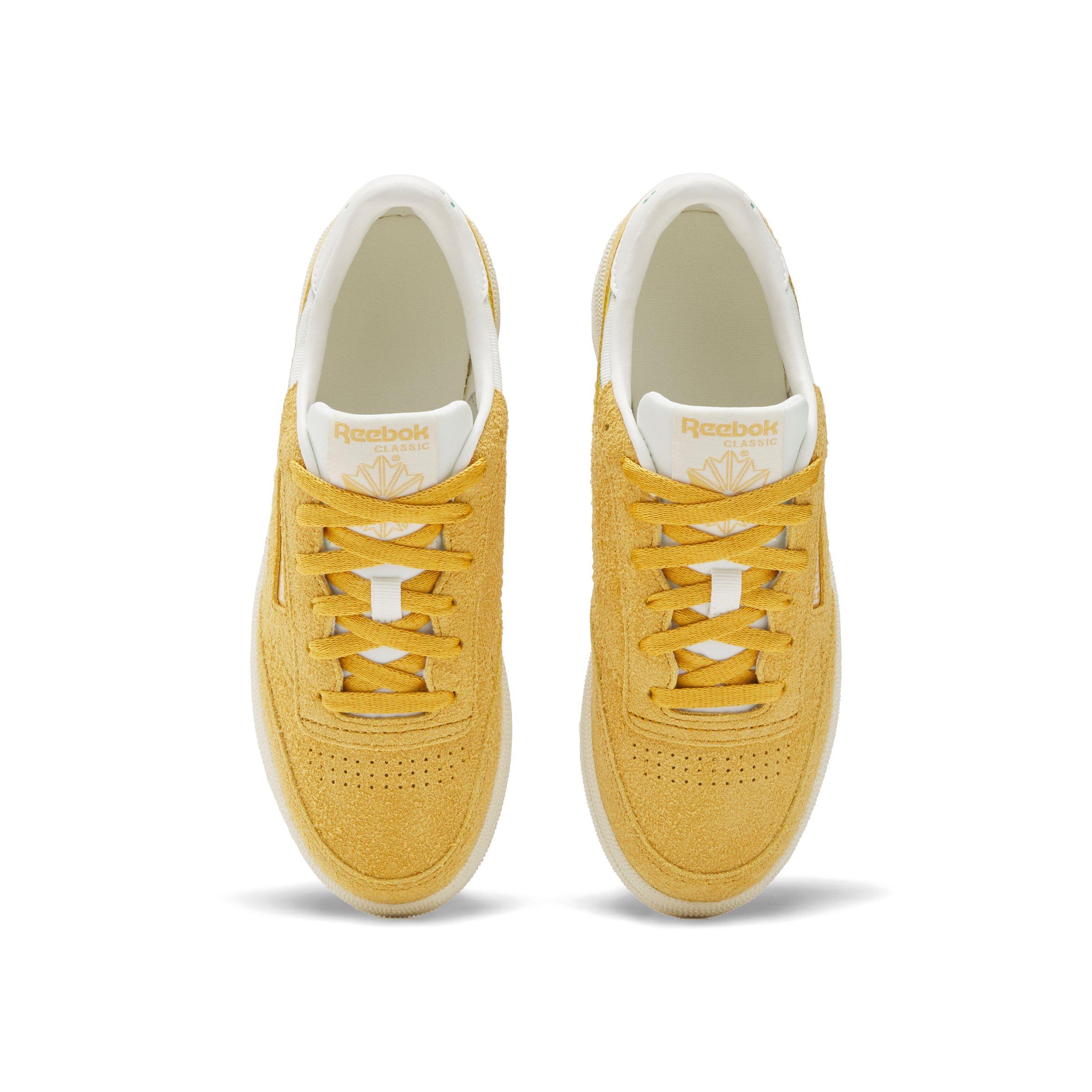 Reebok Club C 85 "Gold/Green/White" Women's Shoe - GOLD/GREEN/WHITE Thumbnail View 4