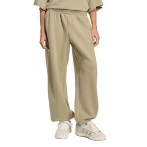adidas Women's Soft Lux Loose Pants - Khaki