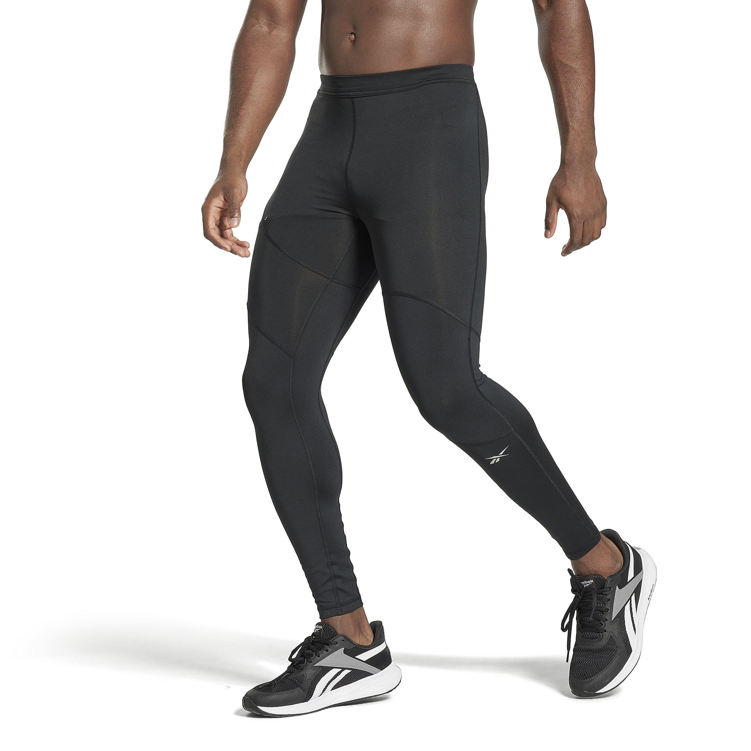 Reebok Men's Running Speedwick Tights​-​Black - Hibbett