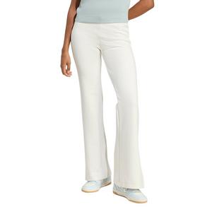 adidas Women's Soft Lux Flared Pants - Off-White