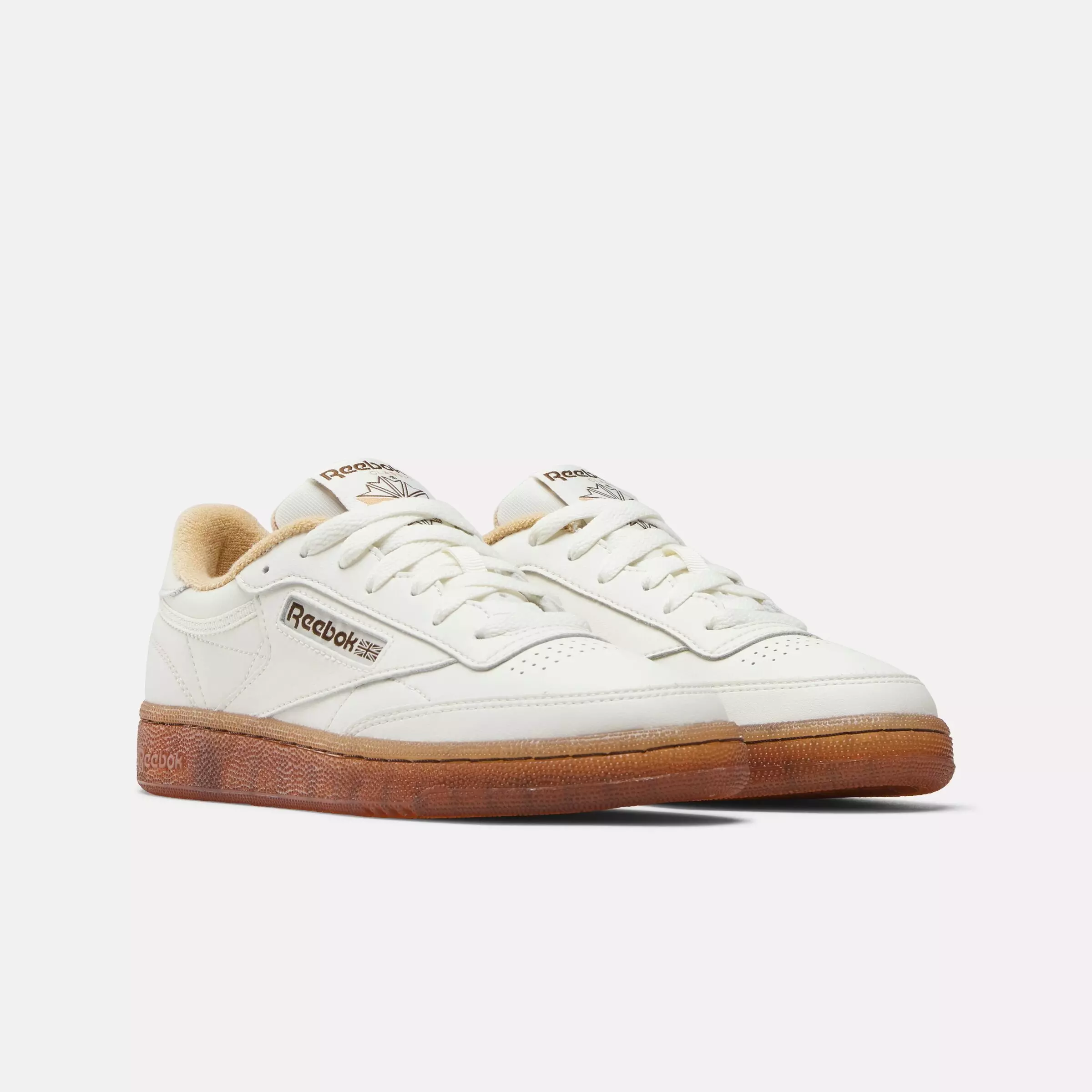 Reebok Club C 85 "Cream/Brown" Women's Shoe - CREAM/BROWN