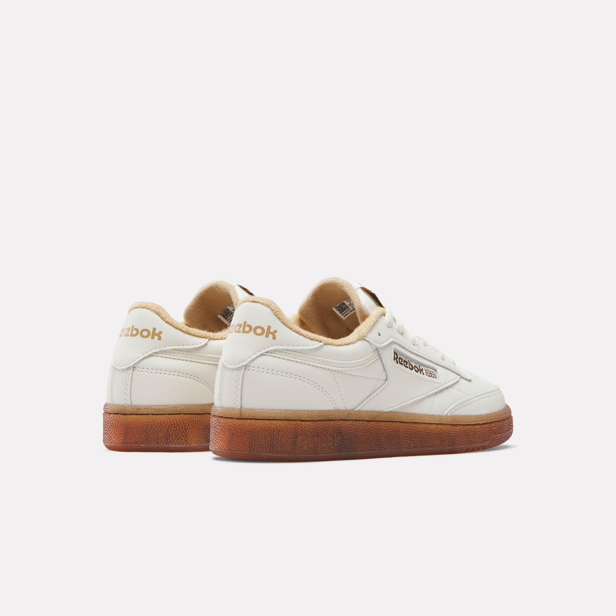 Reebok Club C 85 "Cream/Brown" Women's Shoe - CREAM/BROWN Thumbnail View 3