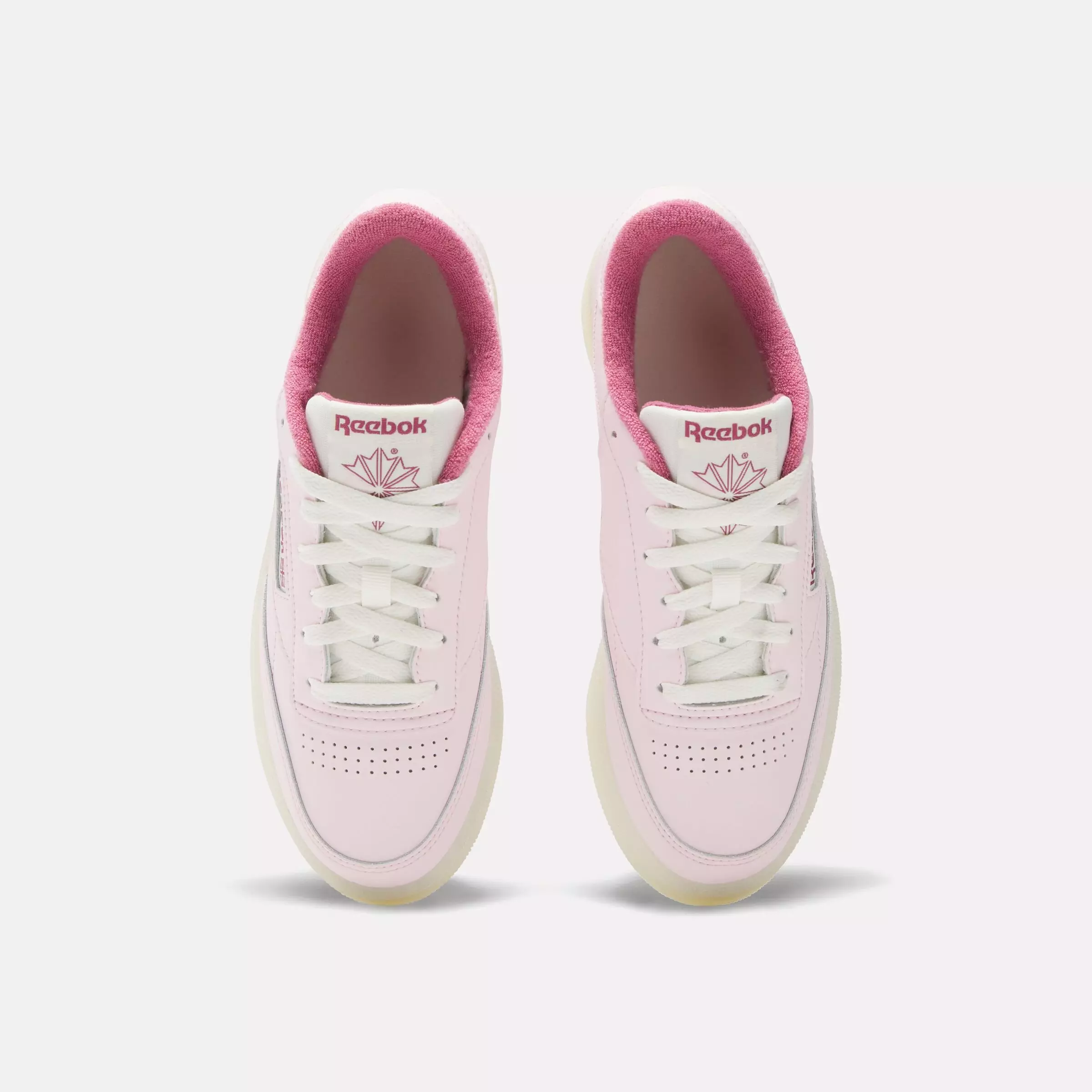 Reebok Club C 85 "Pink/Red/White" Women's Shoe - PINK
