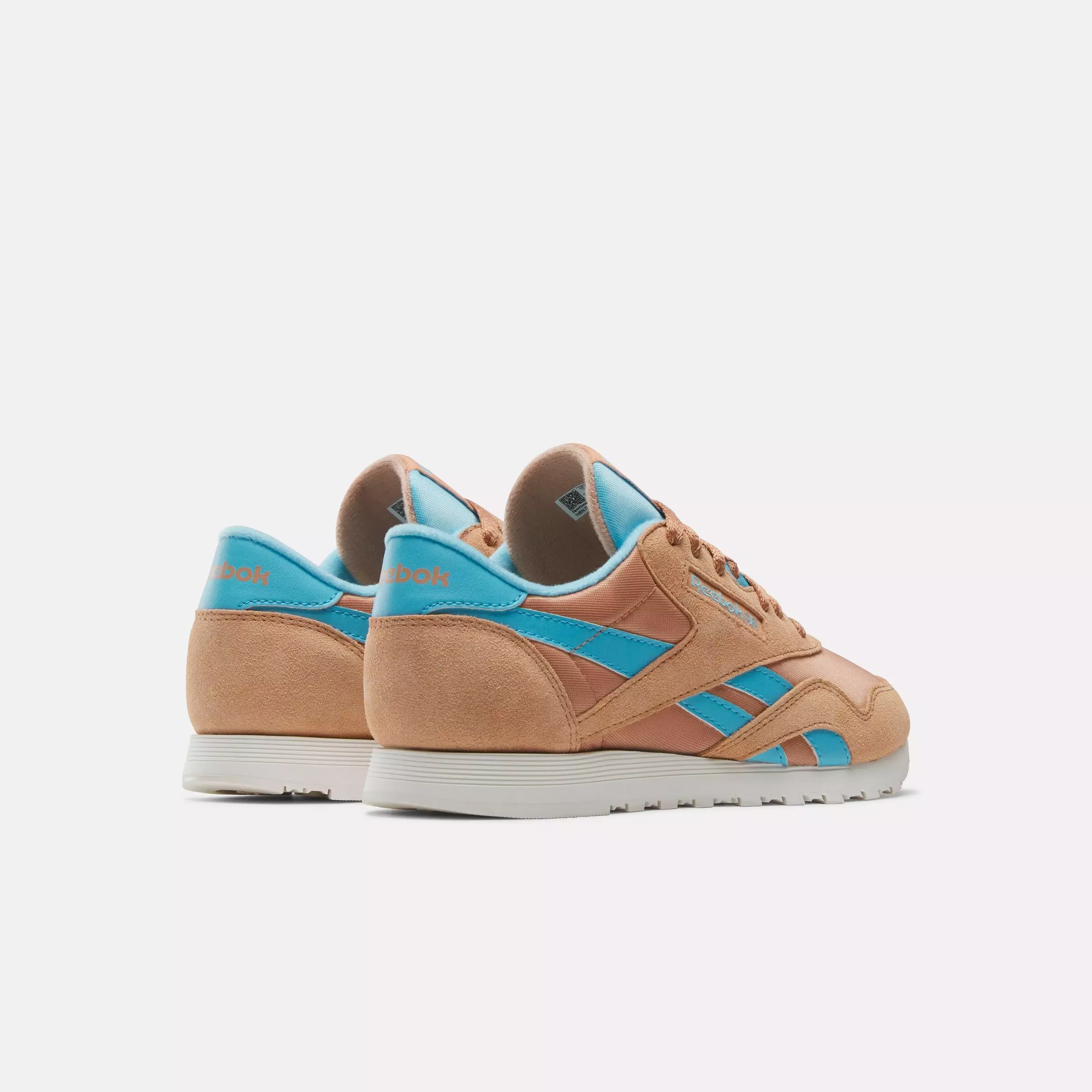 Reebok Classic Nylon "Brown/Blue" Women's Shoe - BROWN/BLUE