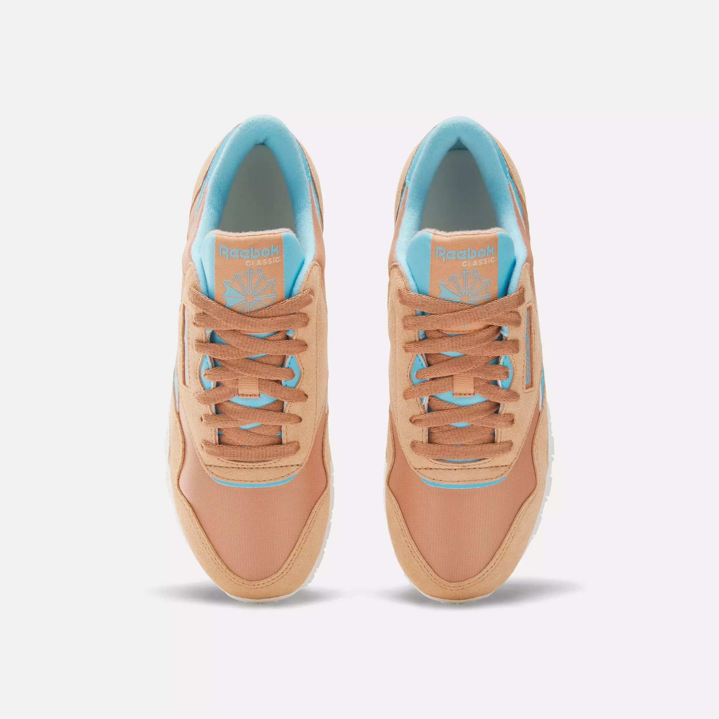 Reebok Classic Nylon "Brown/Blue" Women's Shoe - BROWN/BLUE