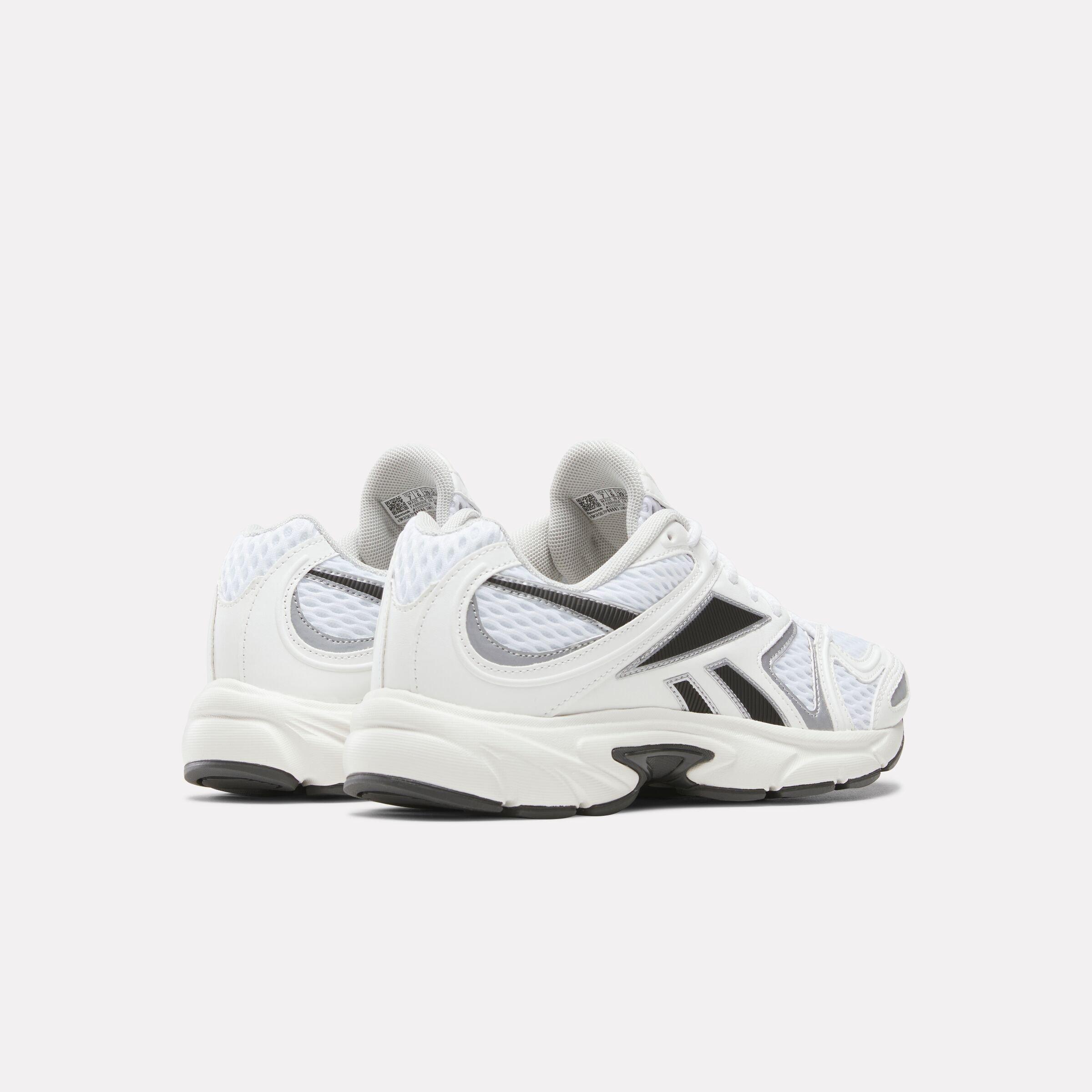 Reebok Premier Road Plus VI "White/Washed Black/Grey" Women's Running Shoe - WHITE/BLACK/GREY Thumbnail View 3