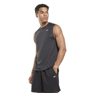 Reebok Men's Training Sleeveless Tech Tee- Black