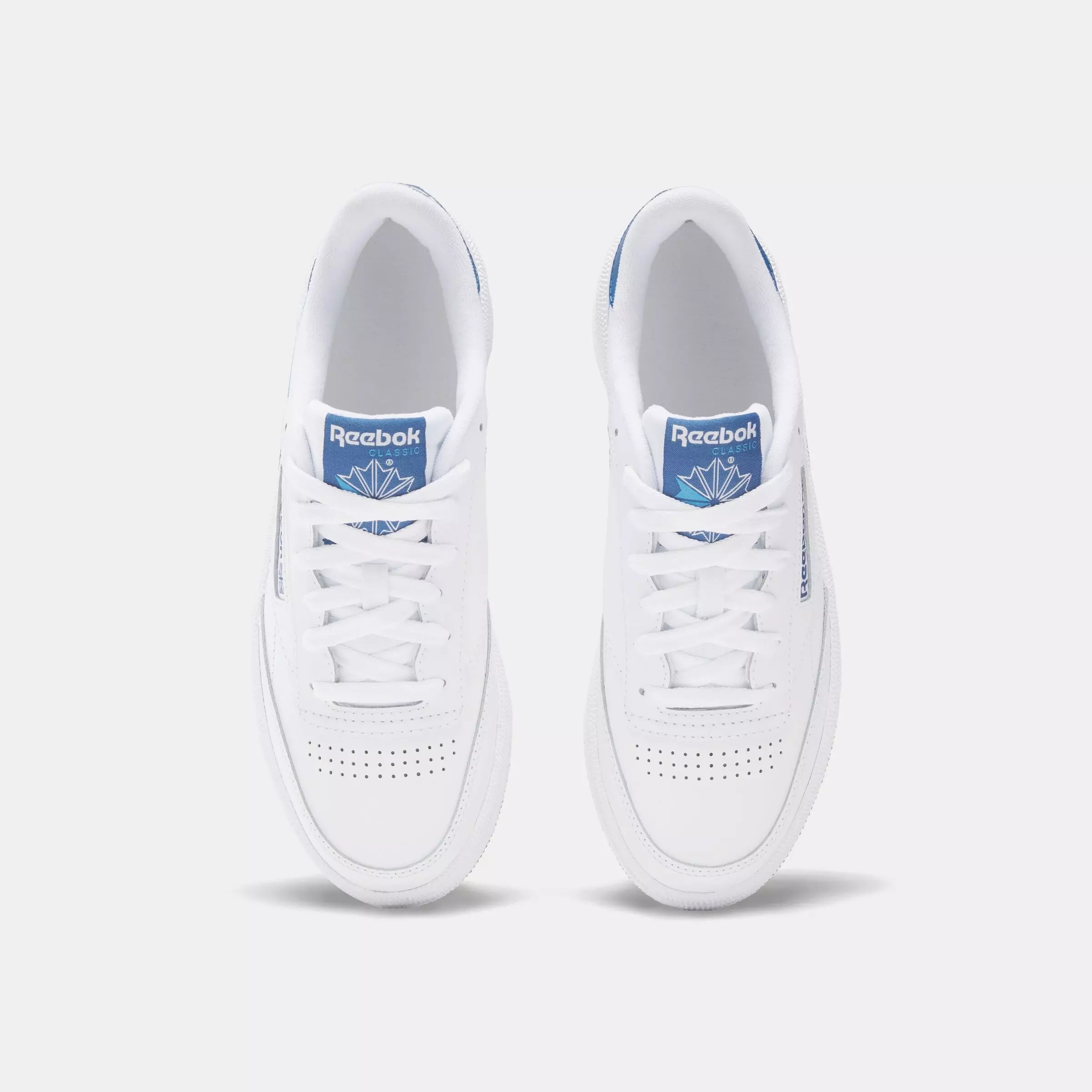 Reebok Club C 85 "White/Blue" Women's Shoe - WHITE/BLUE
