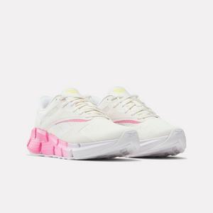 Reebok Zig Dynamica 5 "Vintage Chalk/White/True Pink" Women's Running Shoe