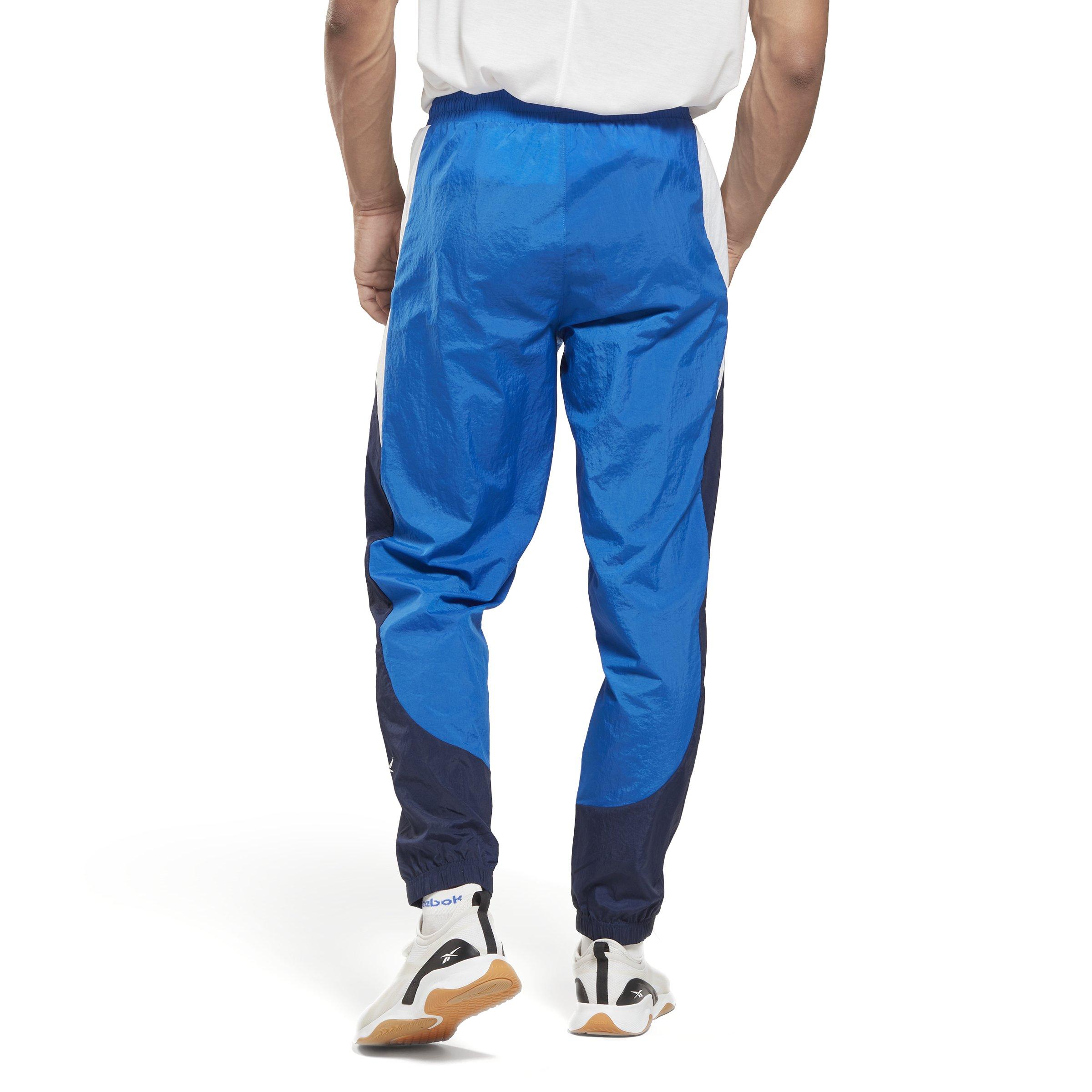 Reebok Men's Training Woven Performance Pants- Blue - Hibbett