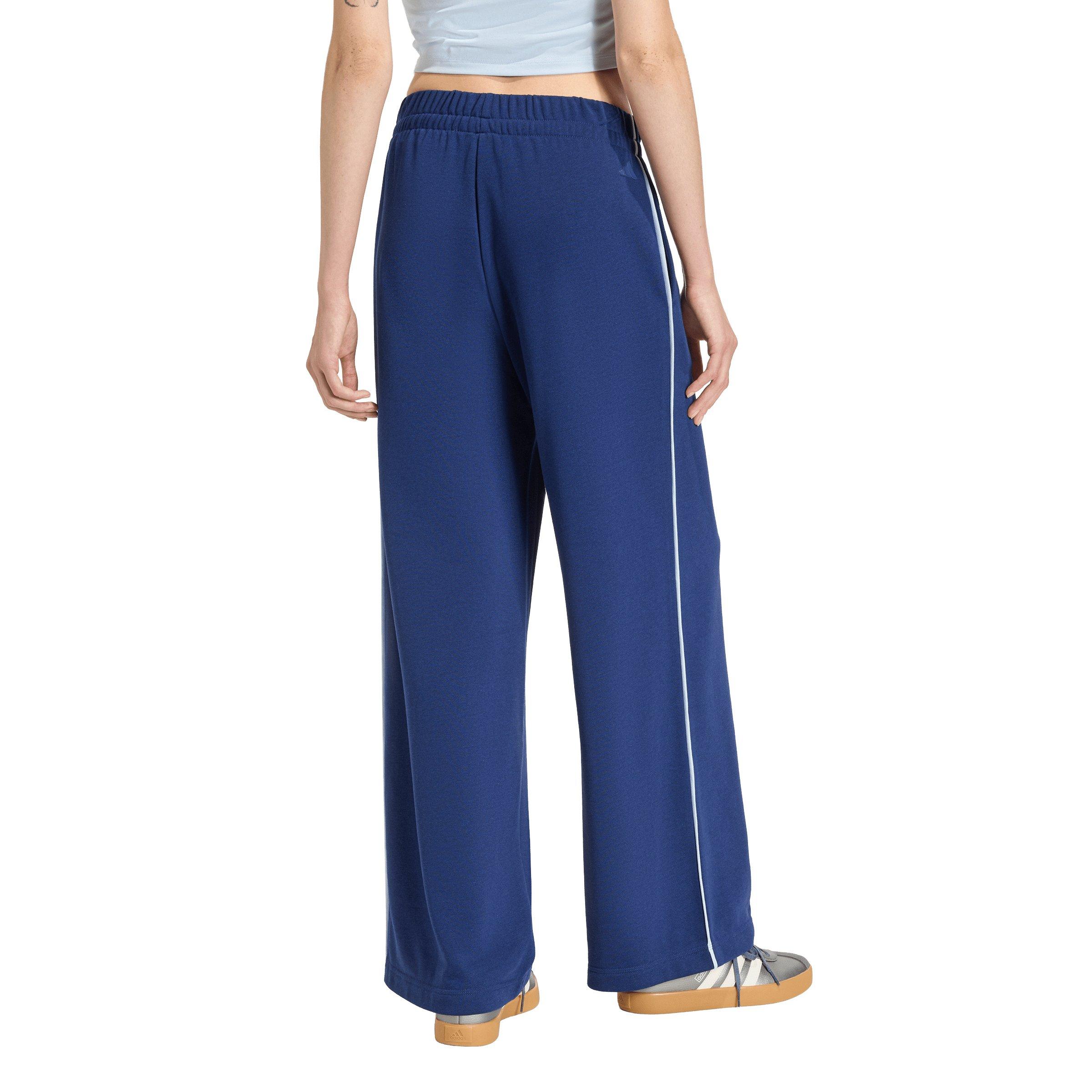 adidas Women's Seasonal Essentials Colorpop Embroidered Graphic Pants - Dark Blue - DARK BLUE Thumbnail View 2