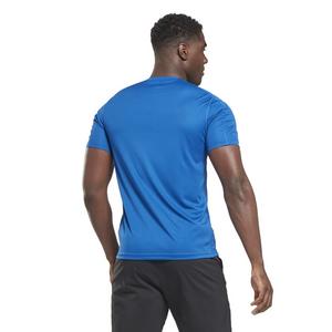 Reebok Men's Training Tech T-Shirt- Blue