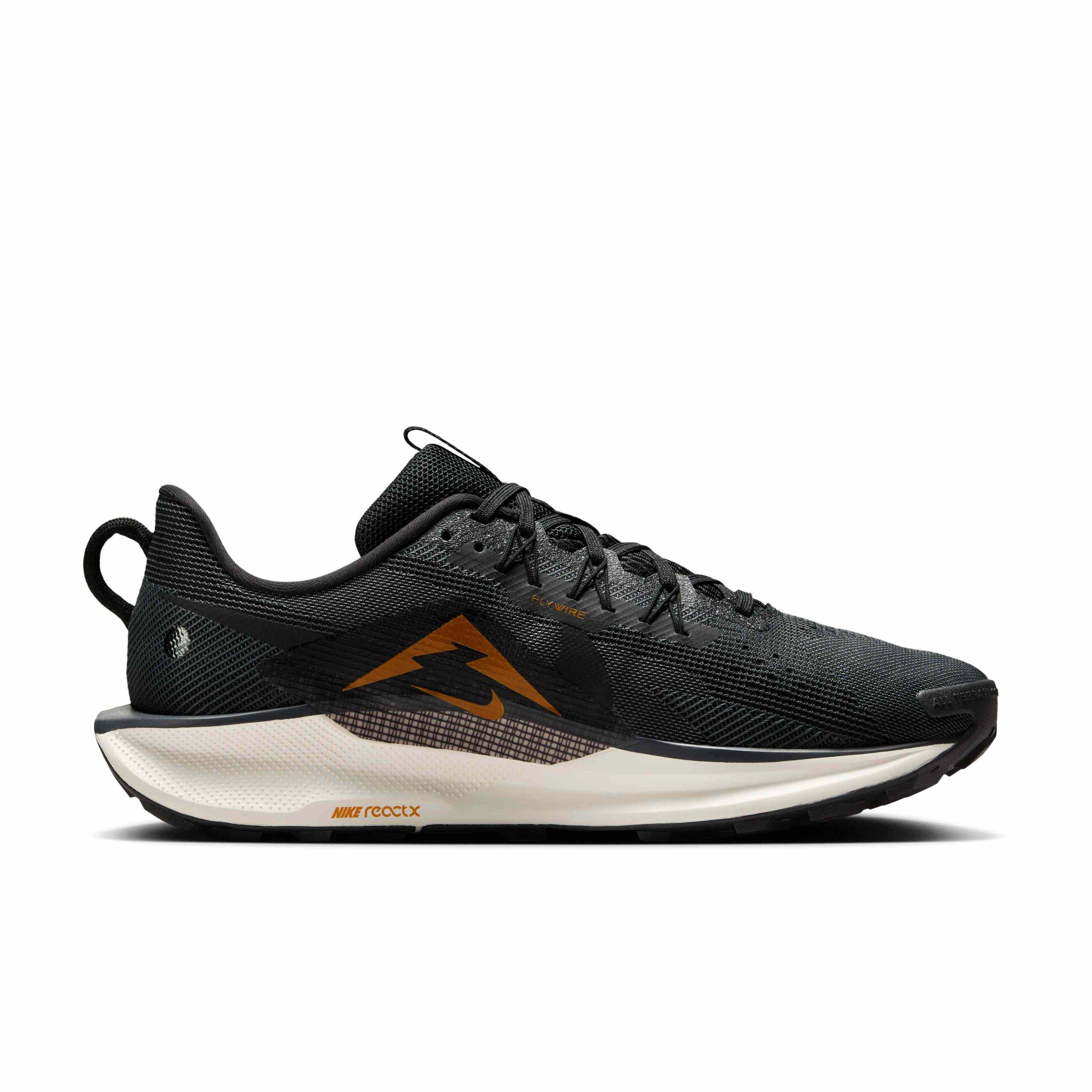 Nike Pegasus Trail 5 "Black/Monarch/Pale Ivory/Off Noir" Men's Trail Running Shoe - BLACK/MONARCH/IVORY/NOIR Thumbnail View 1