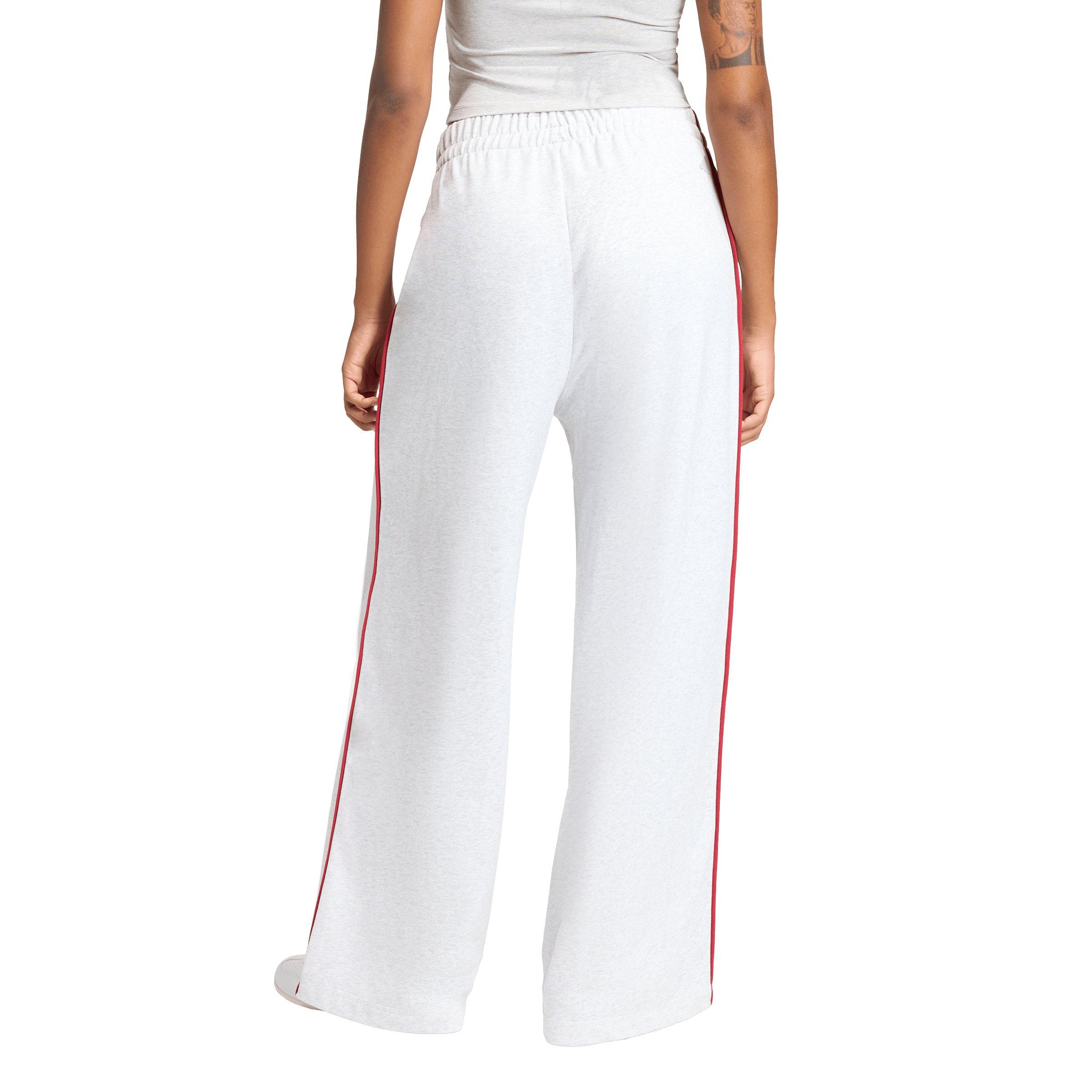 adidas Women's Seasonal Essentials Colorpop Embroidered Graphic Pants - Light Grey - LIGHT GREY Thumbnail View 2