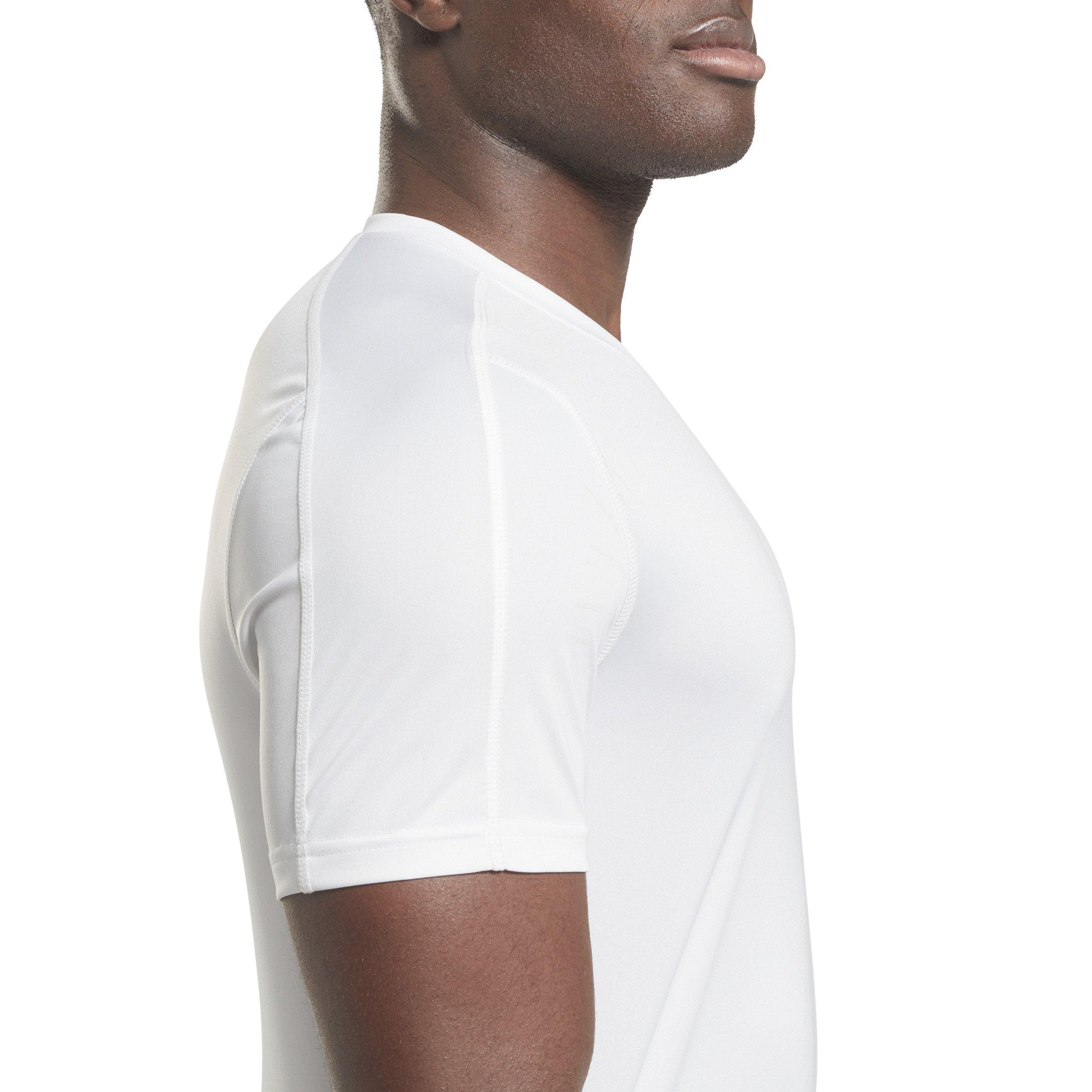 Reebok Men's Training Tech T-Shirt- White - WHITE Thumbnail View 5