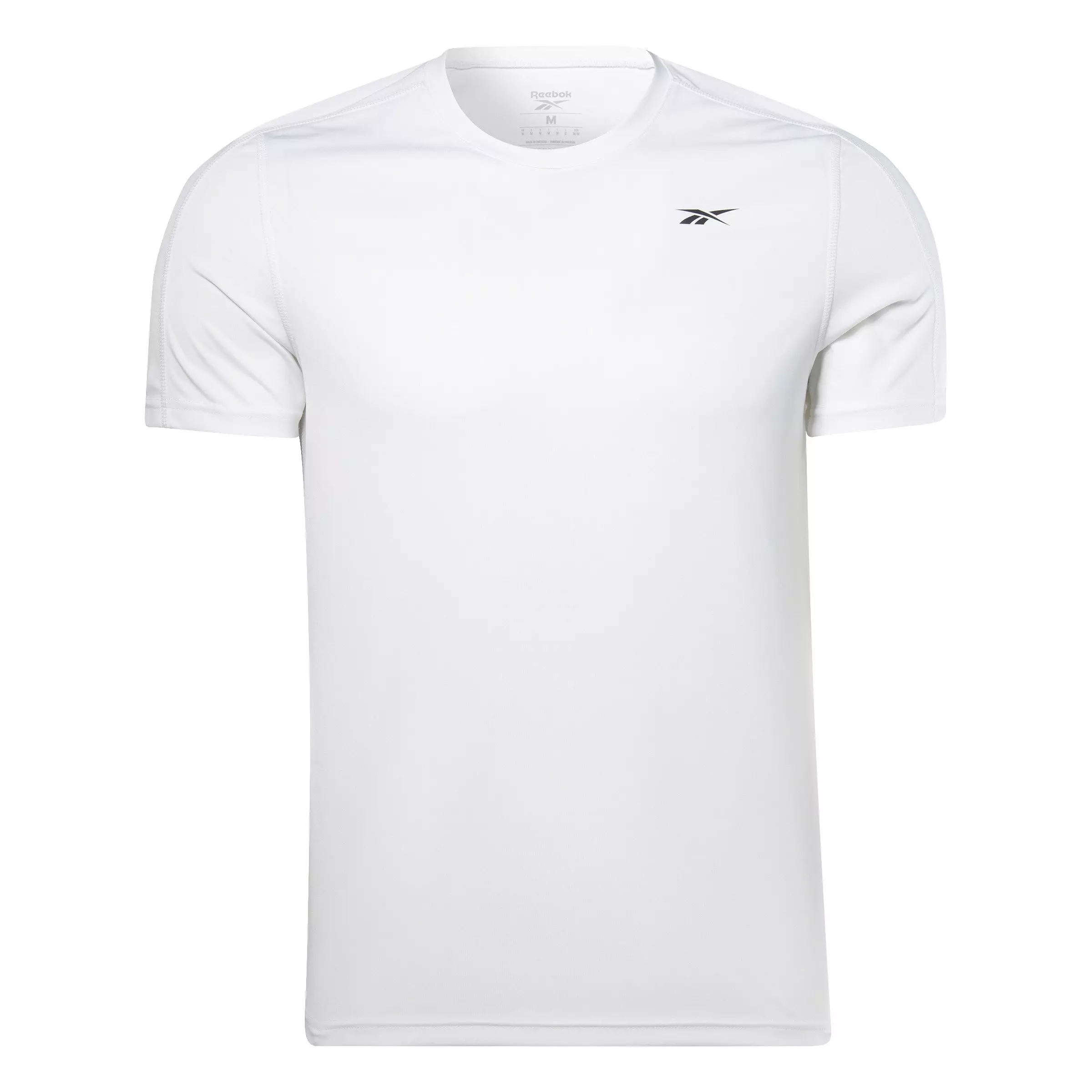 Reebok Men's Training Tech T-Shirt- White - WHITE