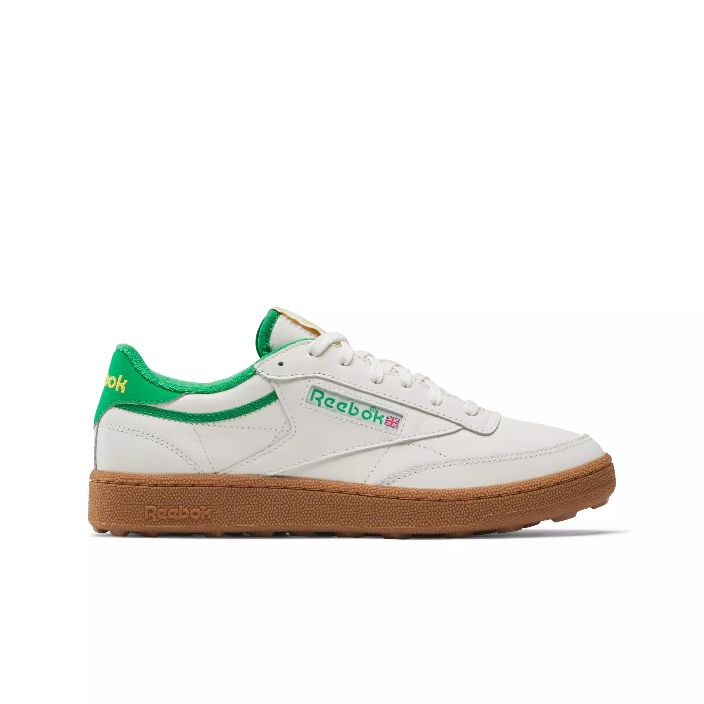Reebok Club C "White/Green" Men's Golf Shoe - WHITE/GREEN