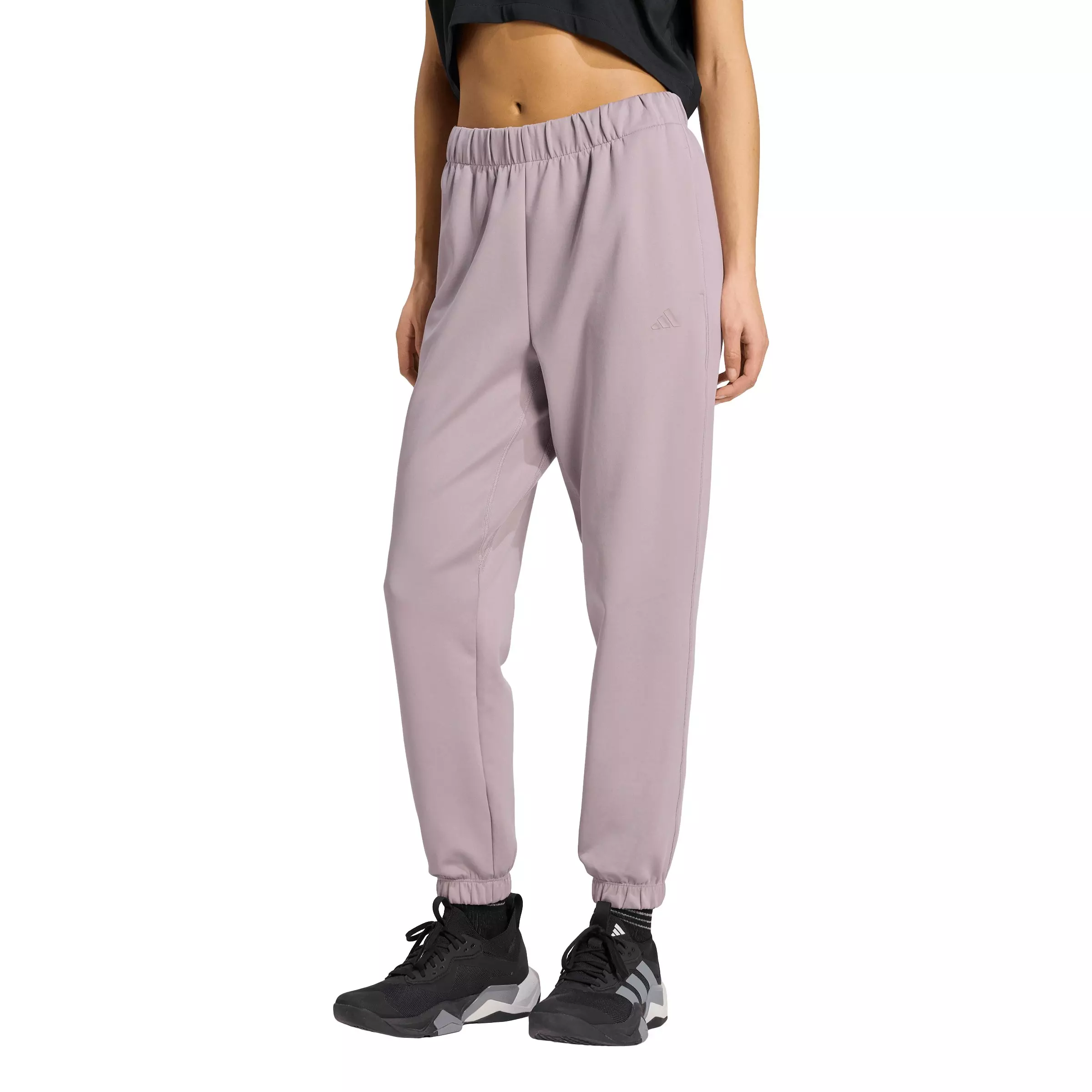adidas Women's Yoga Essentials Pant With Cuffs - Lilac - LILAC