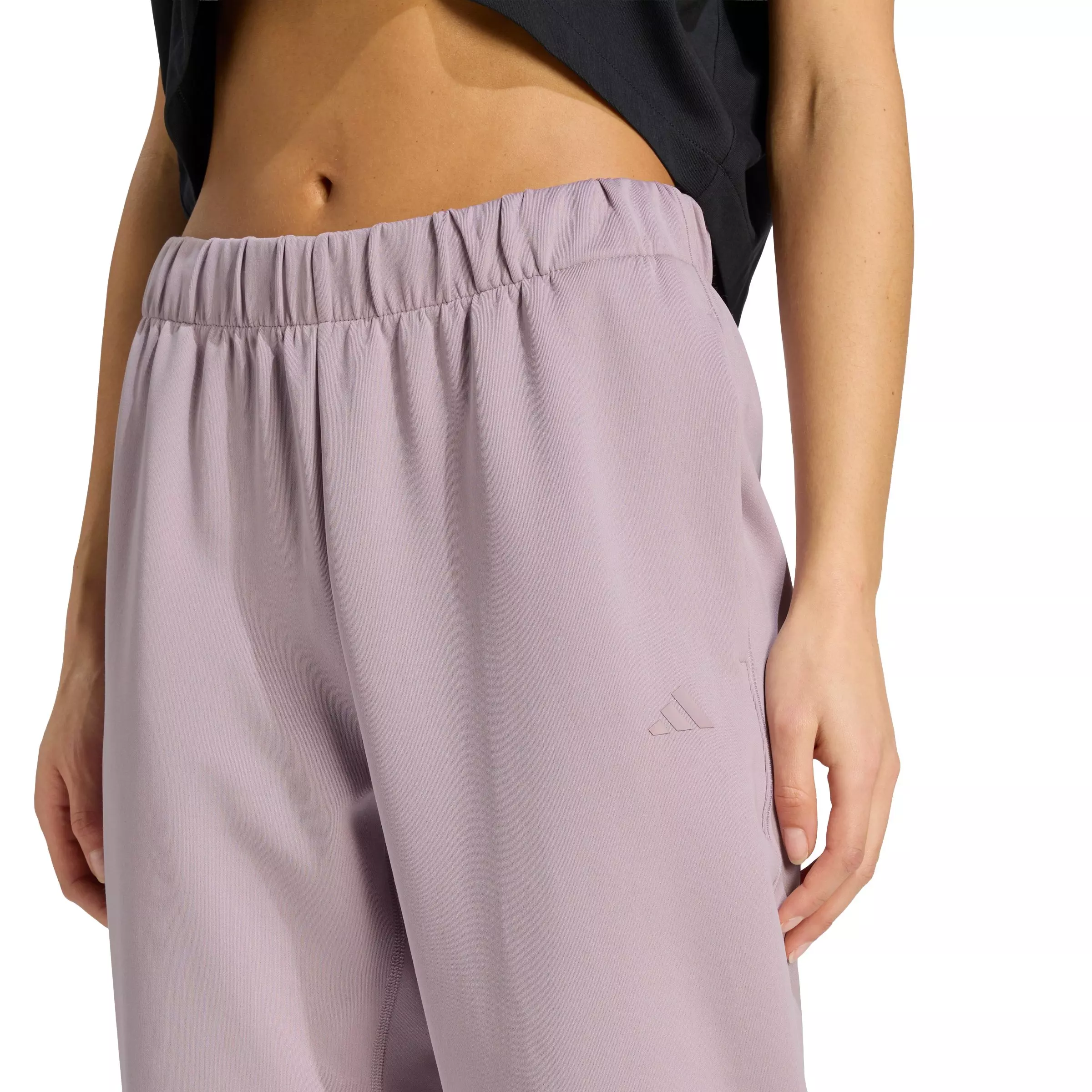 adidas Women's Yoga Essentials Pant With Cuffs - Lilac - LILAC
