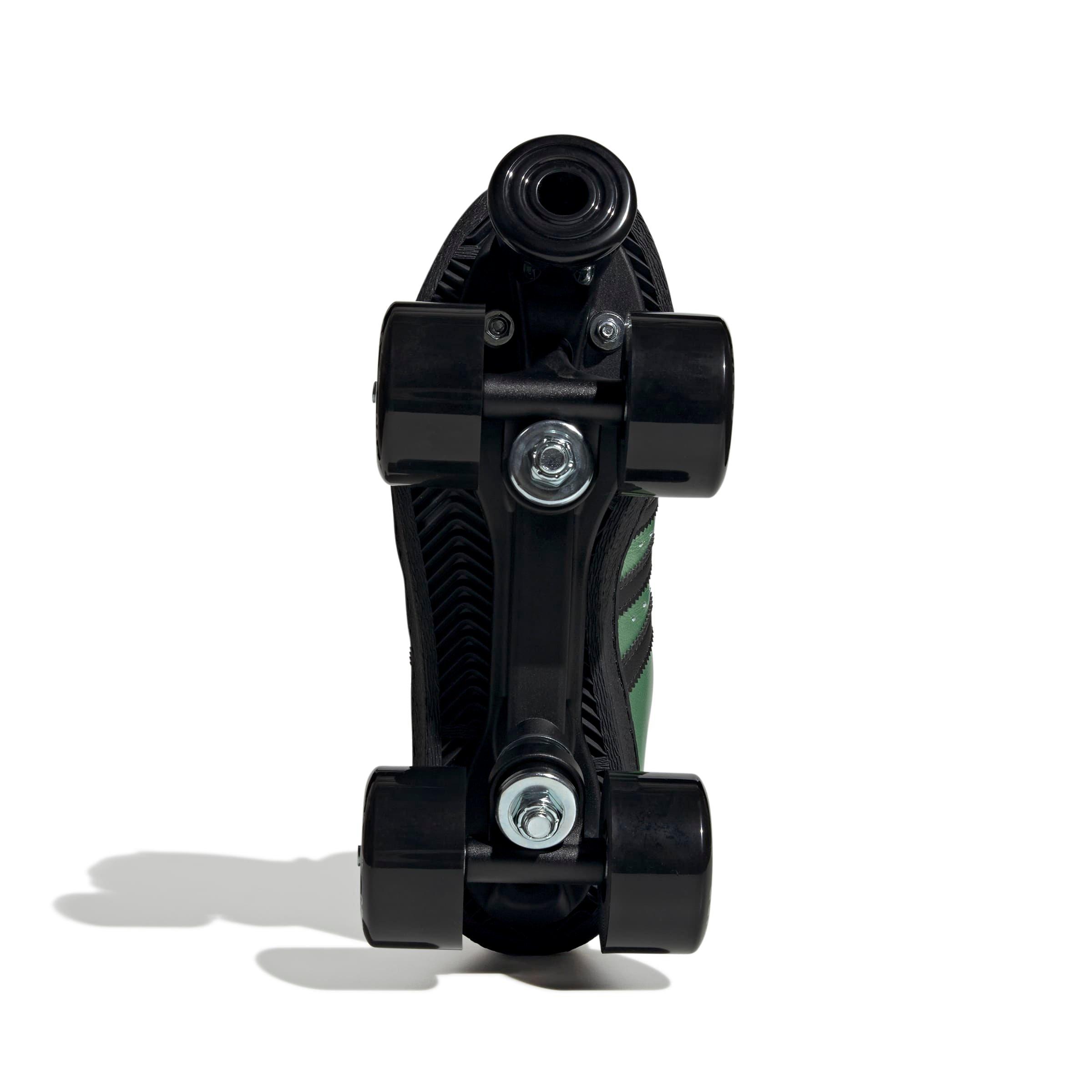 adidas Originals Superstar 82 "Semi Green Spark/Core Black/Silver Metallic" Women's Roller Skate - GREEN/BLACK/SILVER Thumbnail View 6