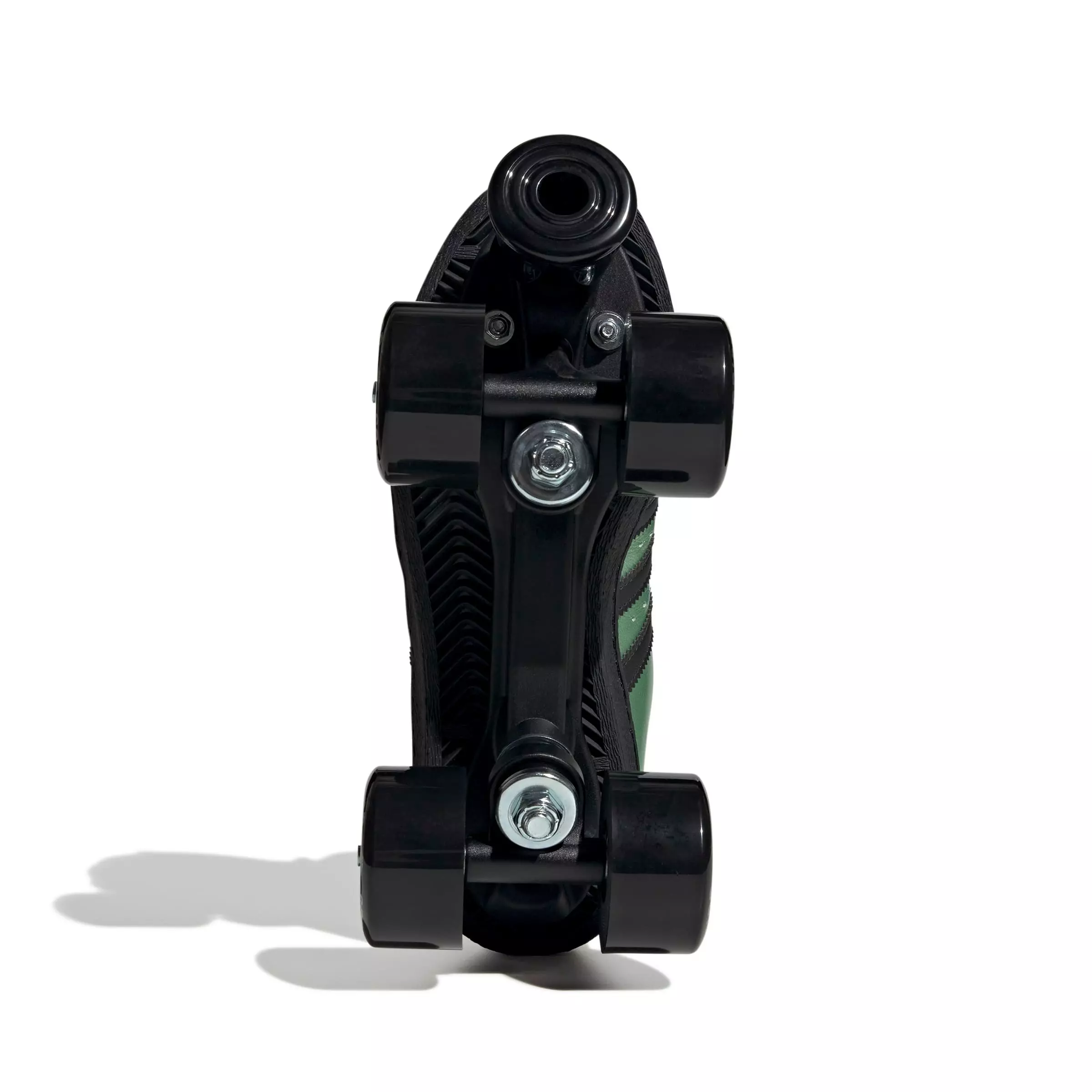 adidas Originals Superstar 82 "Semi Green Spark/Core Black/Silver Metallic" Women's Roller Skate - GREEN/BLACK/SILVER