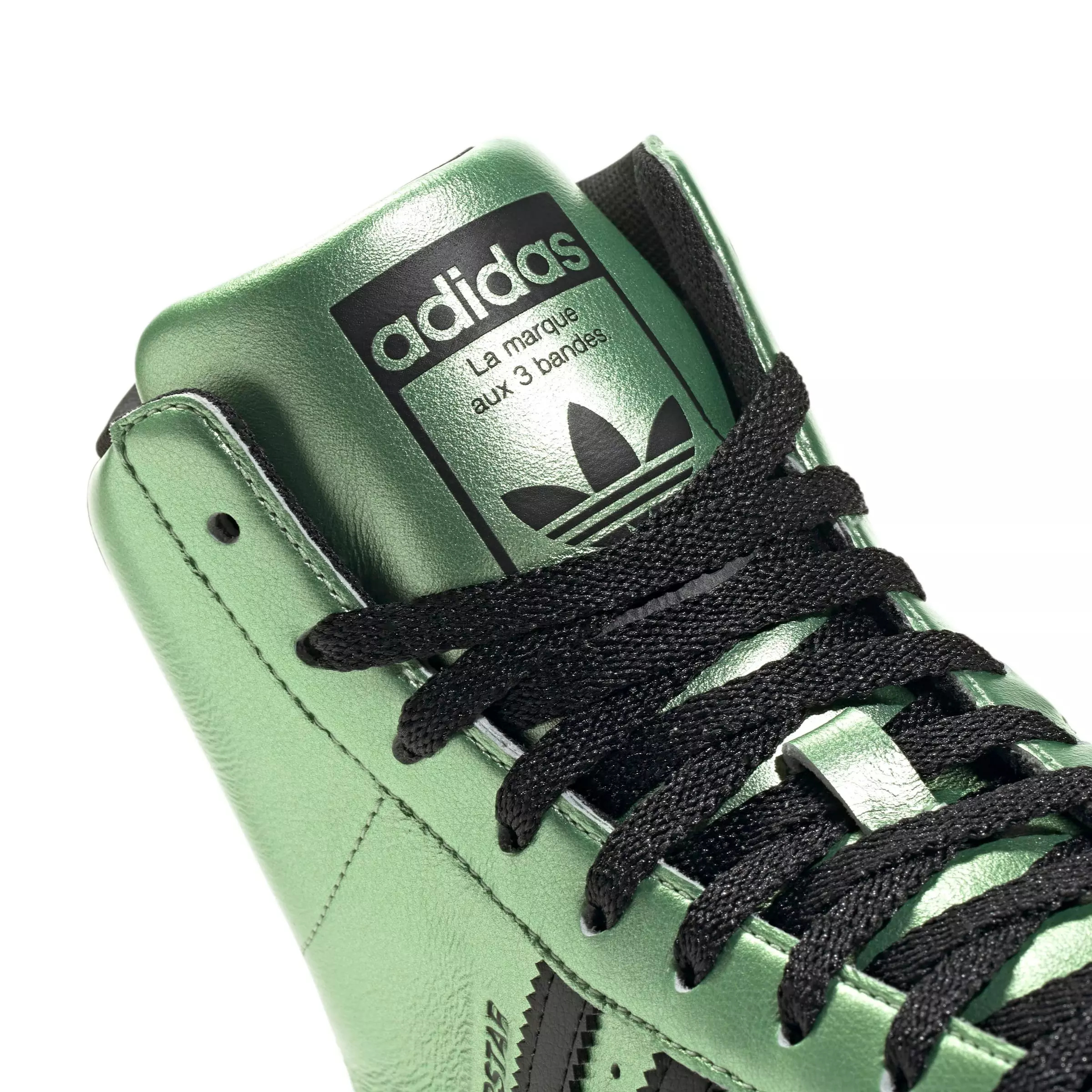 adidas Originals Superstar 82 "Semi Green Spark/Core Black/Silver Metallic" Women's Roller Skate - GREEN/BLACK/SILVER