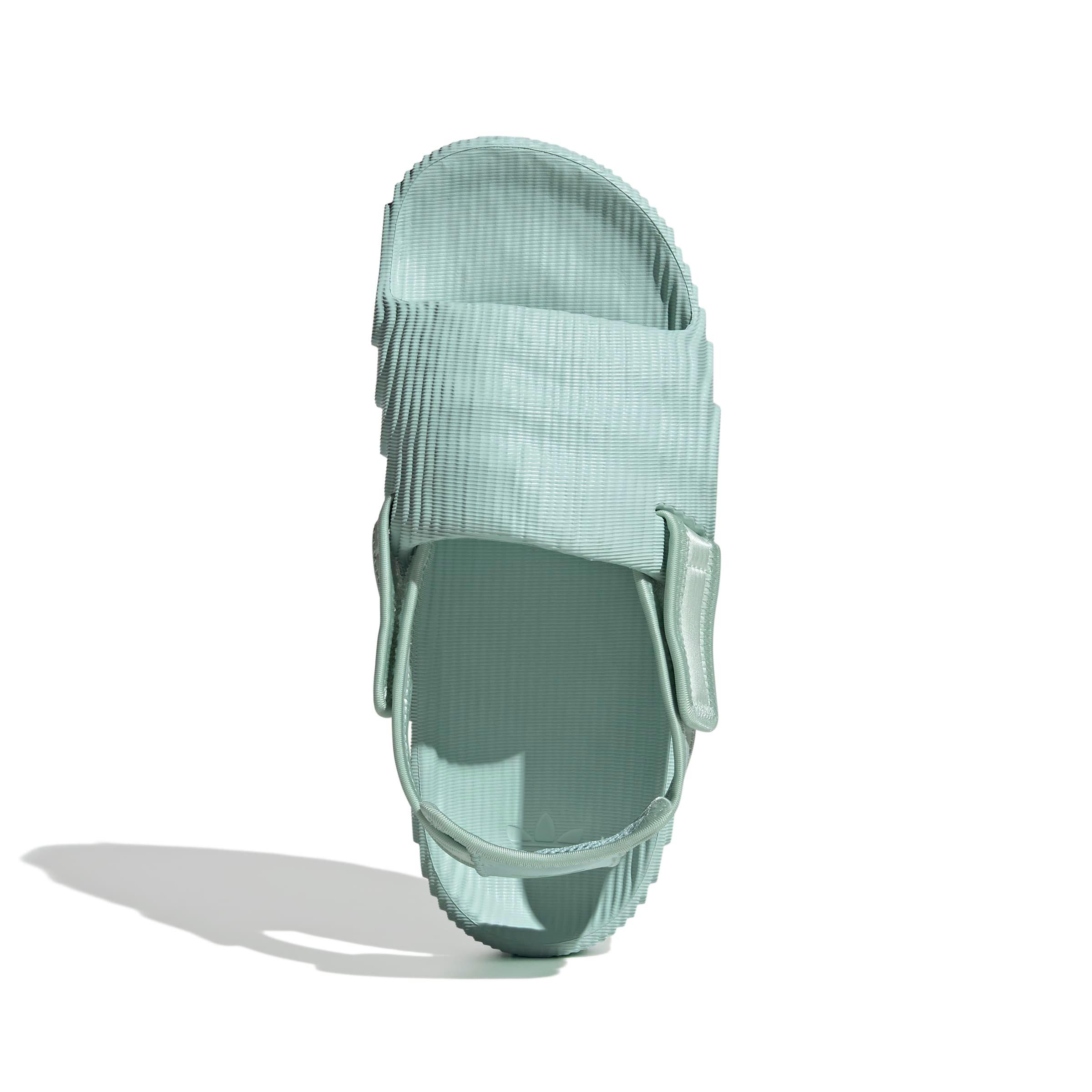adidas Originals Adilette 22 XLG "Ash Green/Ash Green/Linen Green" Women's Slide - GREEN/GREEN/GREEN Thumbnail View 5