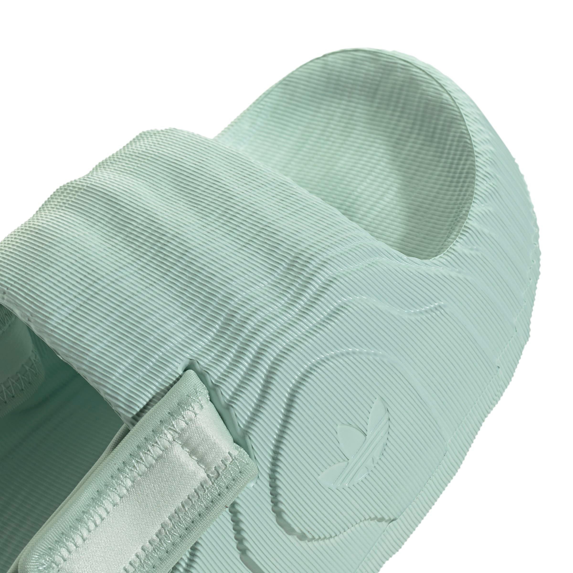 adidas Originals Adilette 22 XLG "Ash Green/Ash Green/Linen Green" Women's Slide - GREEN/GREEN/GREEN Thumbnail View 7