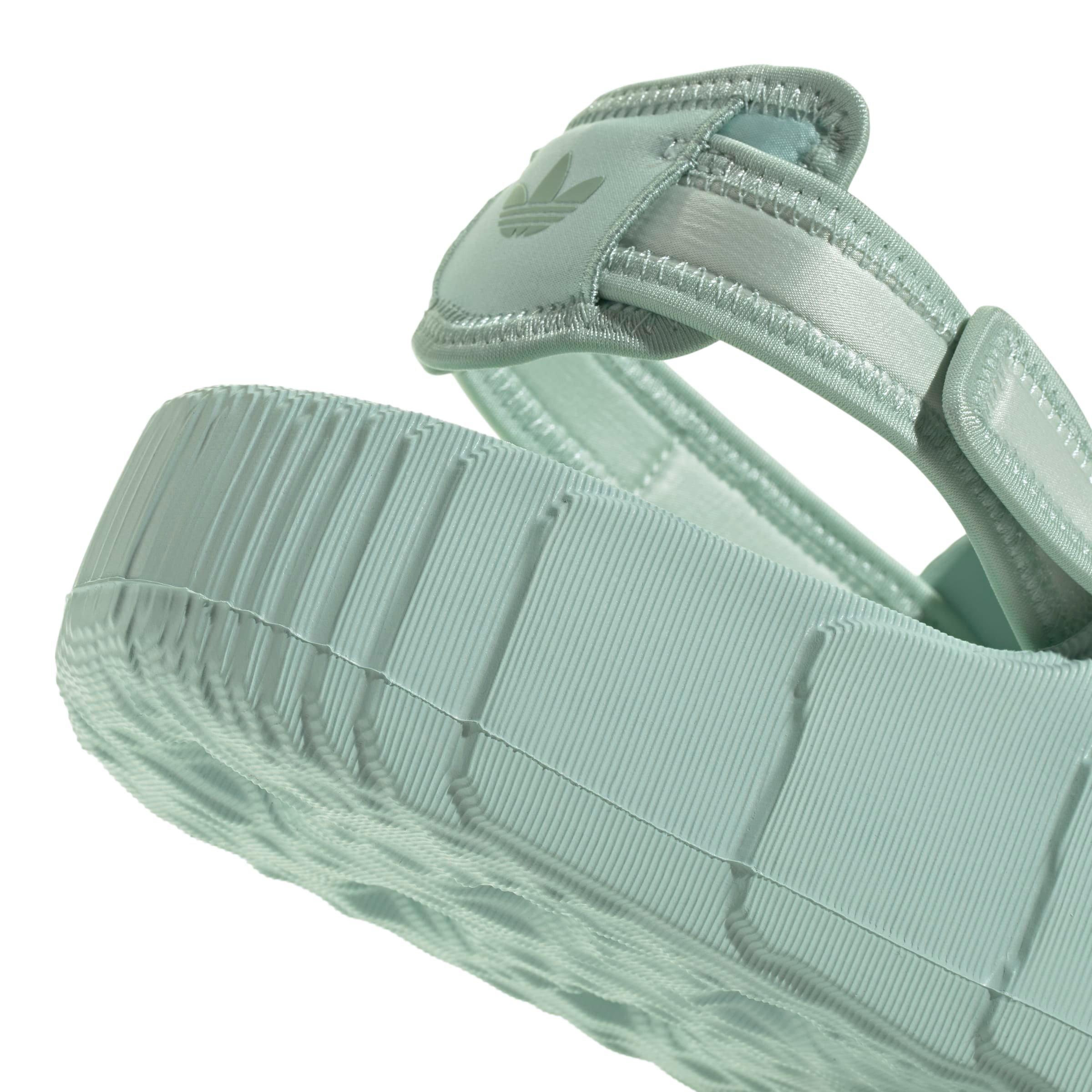 adidas Originals Adilette 22 XLG "Ash Green/Ash Green/Linen Green" Women's Slide - GREEN/GREEN/GREEN Thumbnail View 8