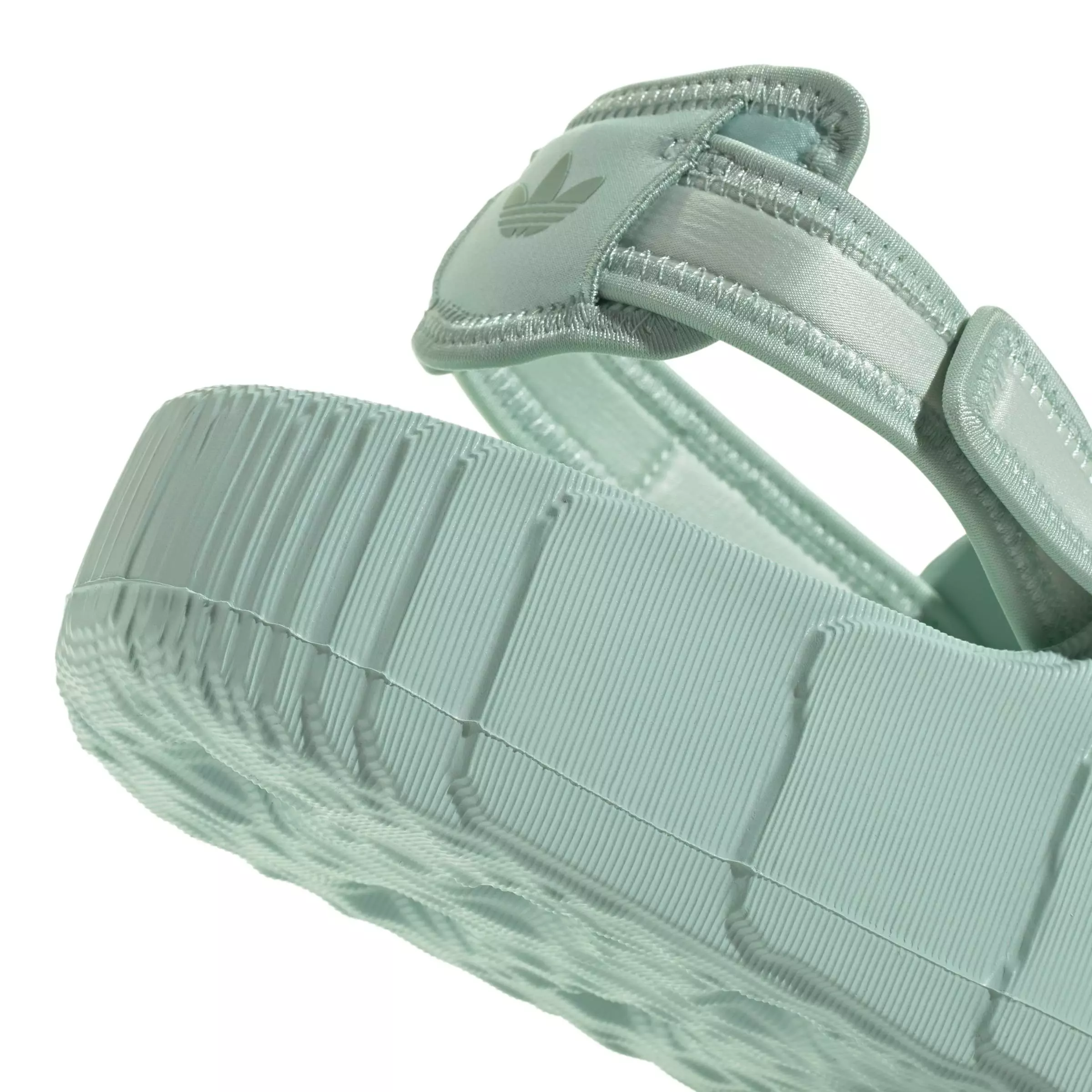 adidas Originals Adilette 22 XLG "Ash Green/Ash Green/Linen Green" Women's Slide - GREEN/GREEN/GREEN