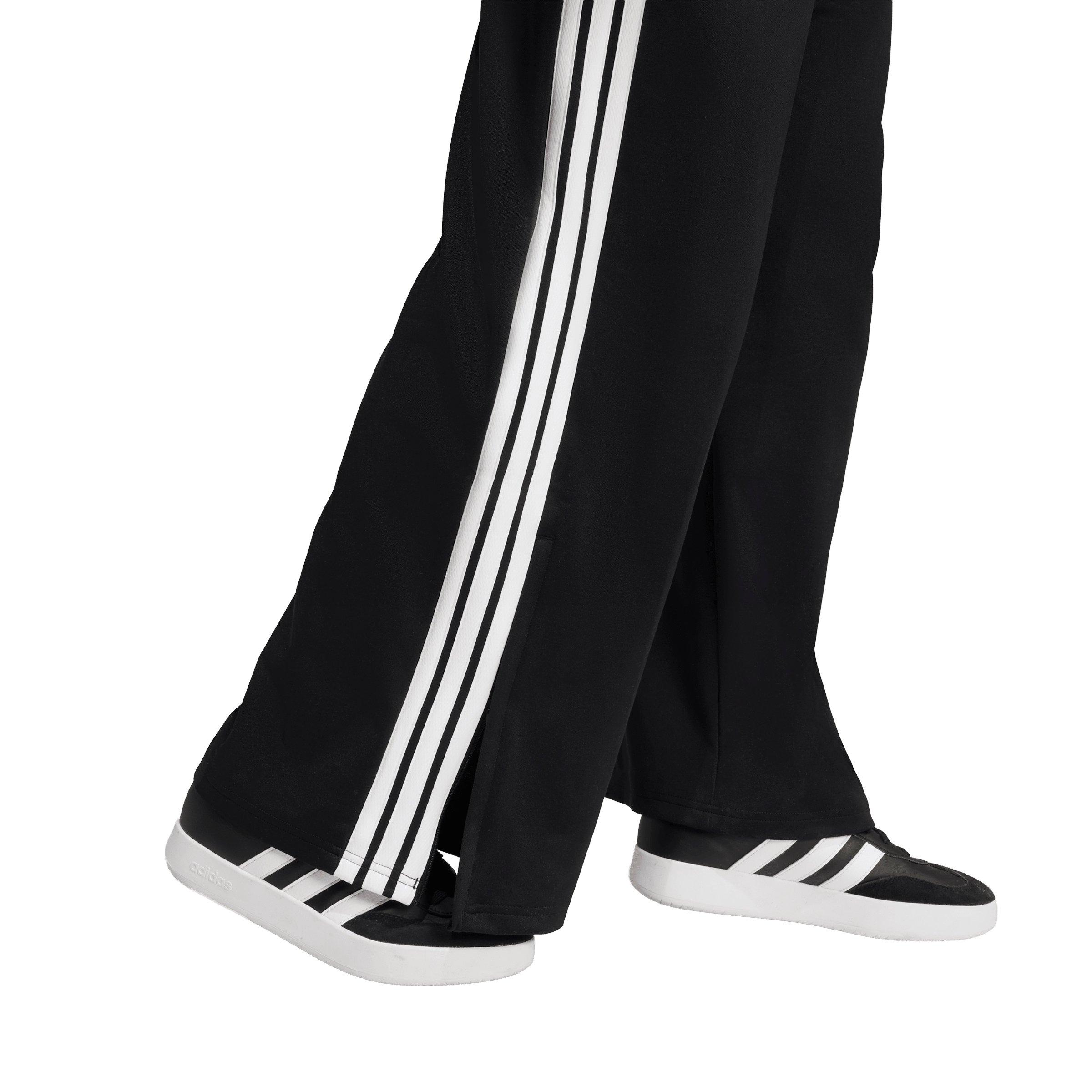 adidas Women's House of Tiro Wide Leg Pants - Black - BLACK Thumbnail View 4