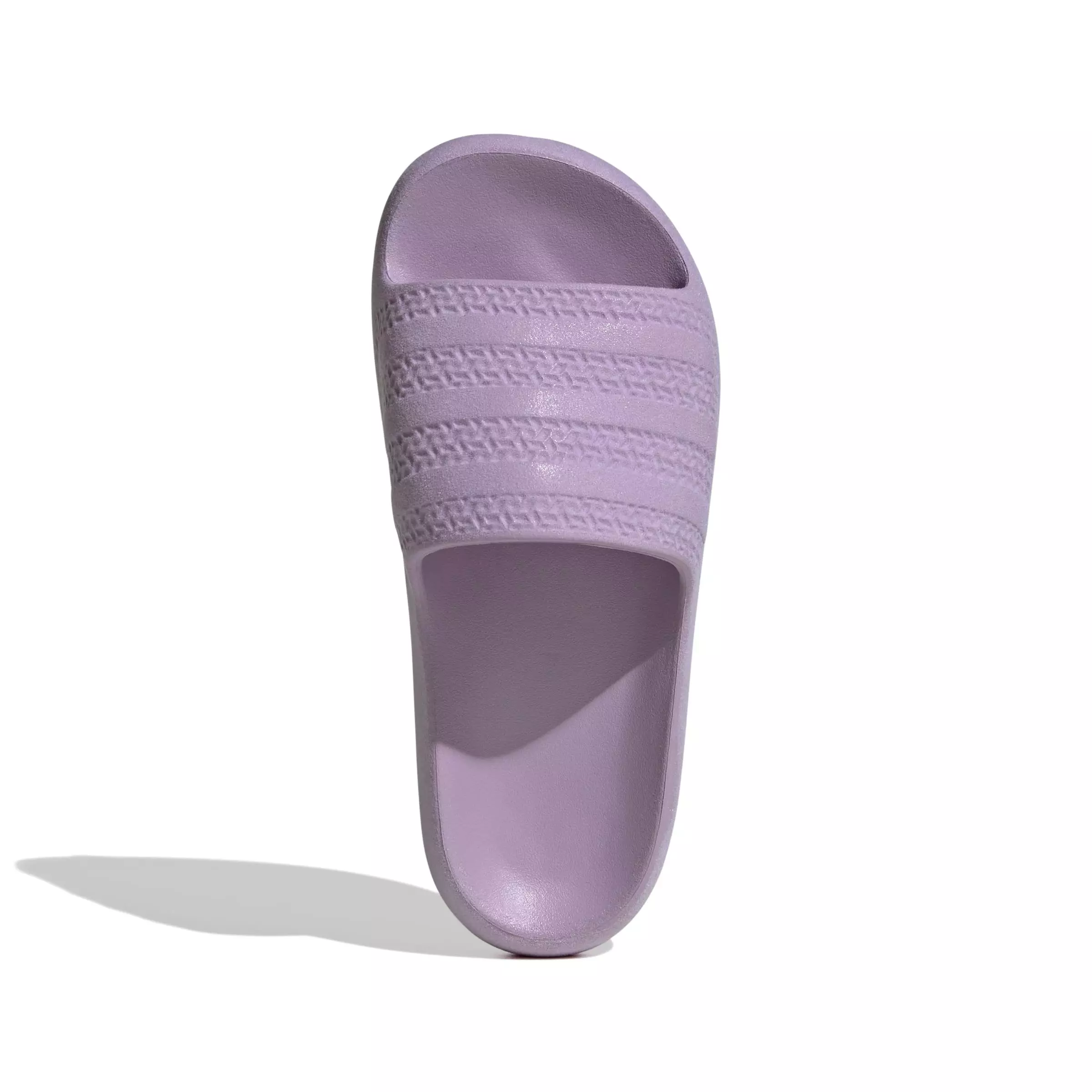 adidas Originals Adilette Ayoon "Powder Plum/Powder Plum/Cream White" Women's Slide - PLUM/PLUM/WHITE