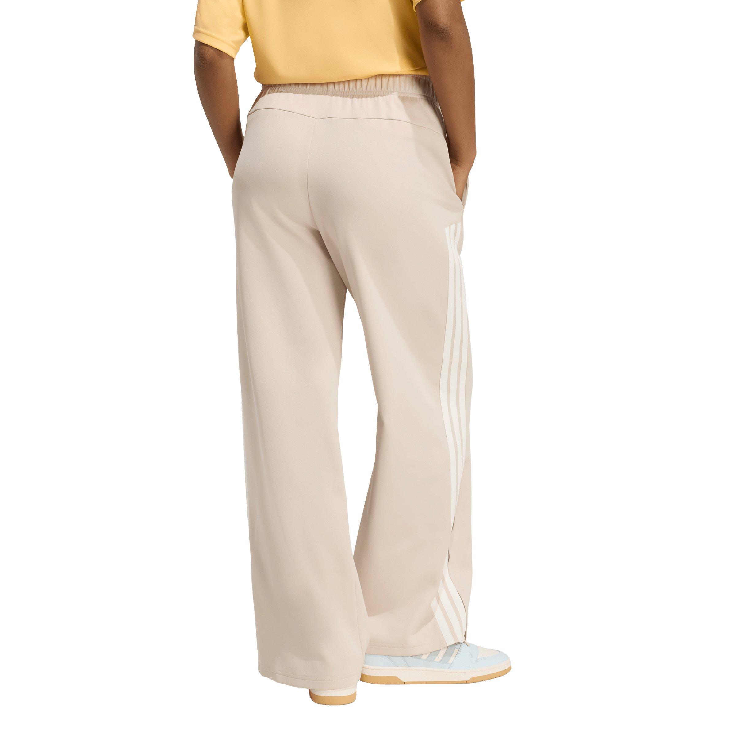 adidas Women's House of Tiro Wide Leg Pants - Beige - BEIGE Thumbnail View 2