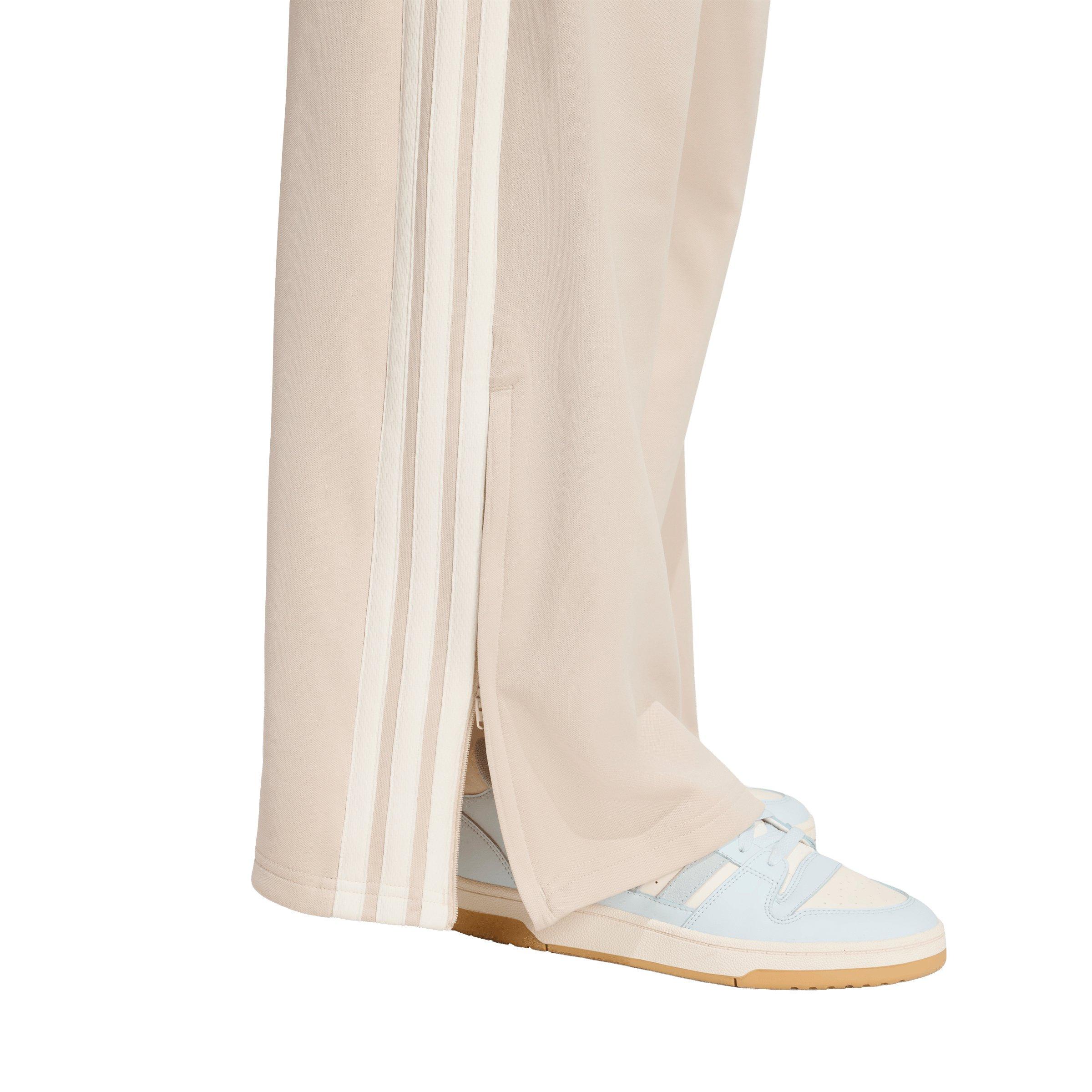 adidas Women's House of Tiro Wide Leg Pants - Beige - BEIGE Thumbnail View 4